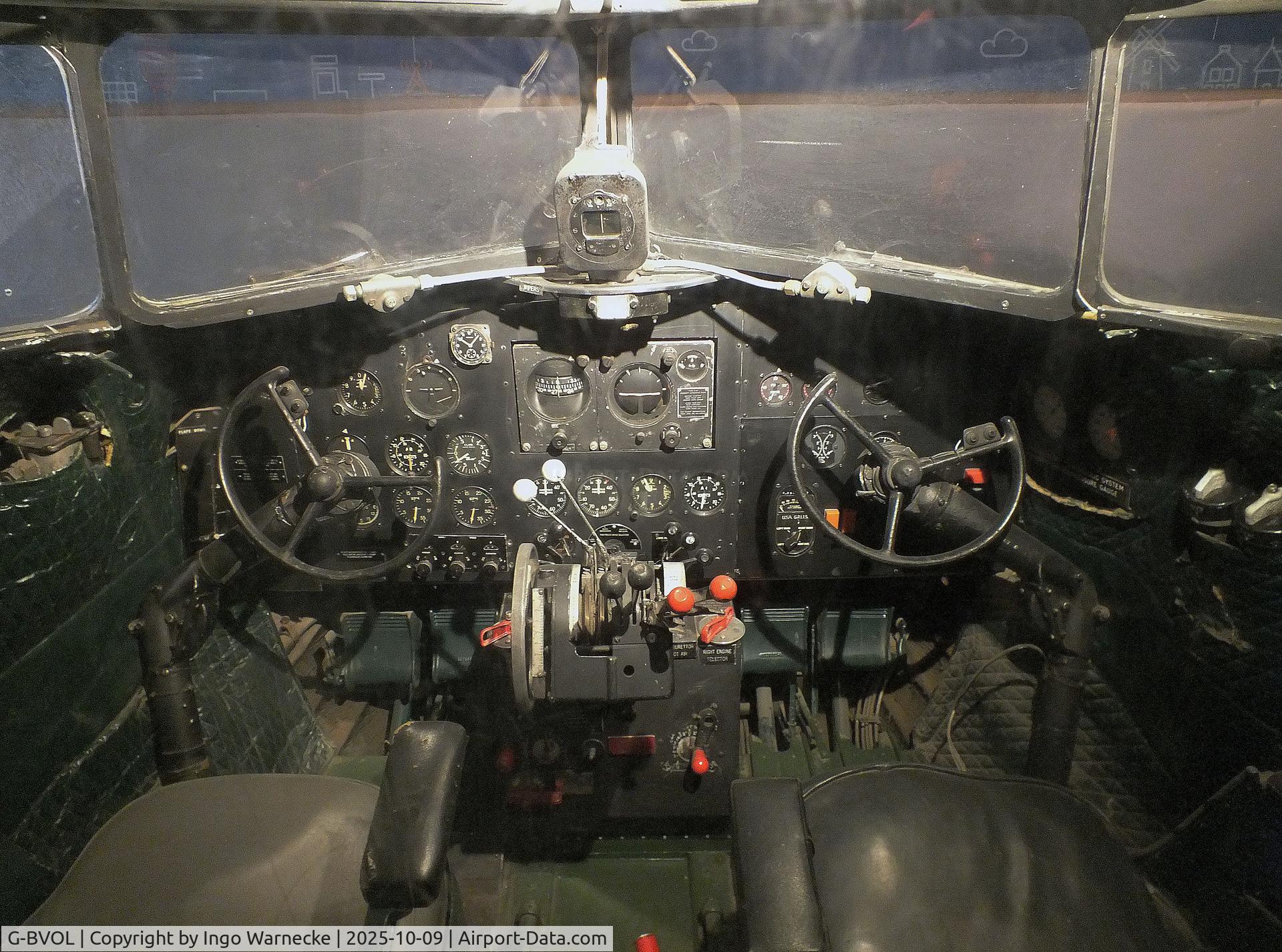 G-BVOL, 1942 Douglas C-47A Skytrain C/N 9836, Douglas C-47A Skytrain, displayed as 'PH-TCB' with wings/tail of PH-PBA at the Aviodrome, Lelystad #c