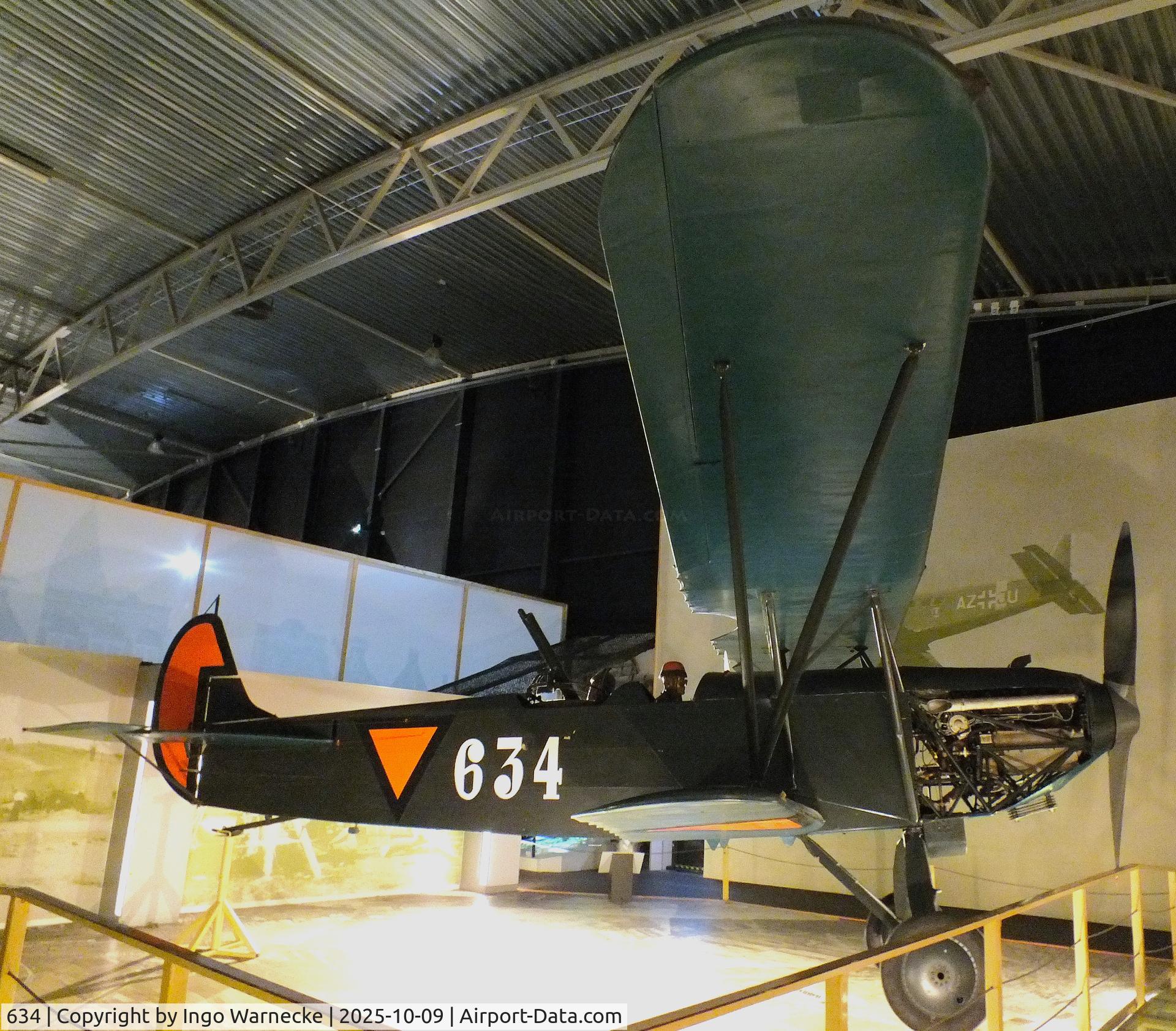 634, Fokker C.VD C/N 4931, Fokker C.V-D at the Aviodrome, Lelystad