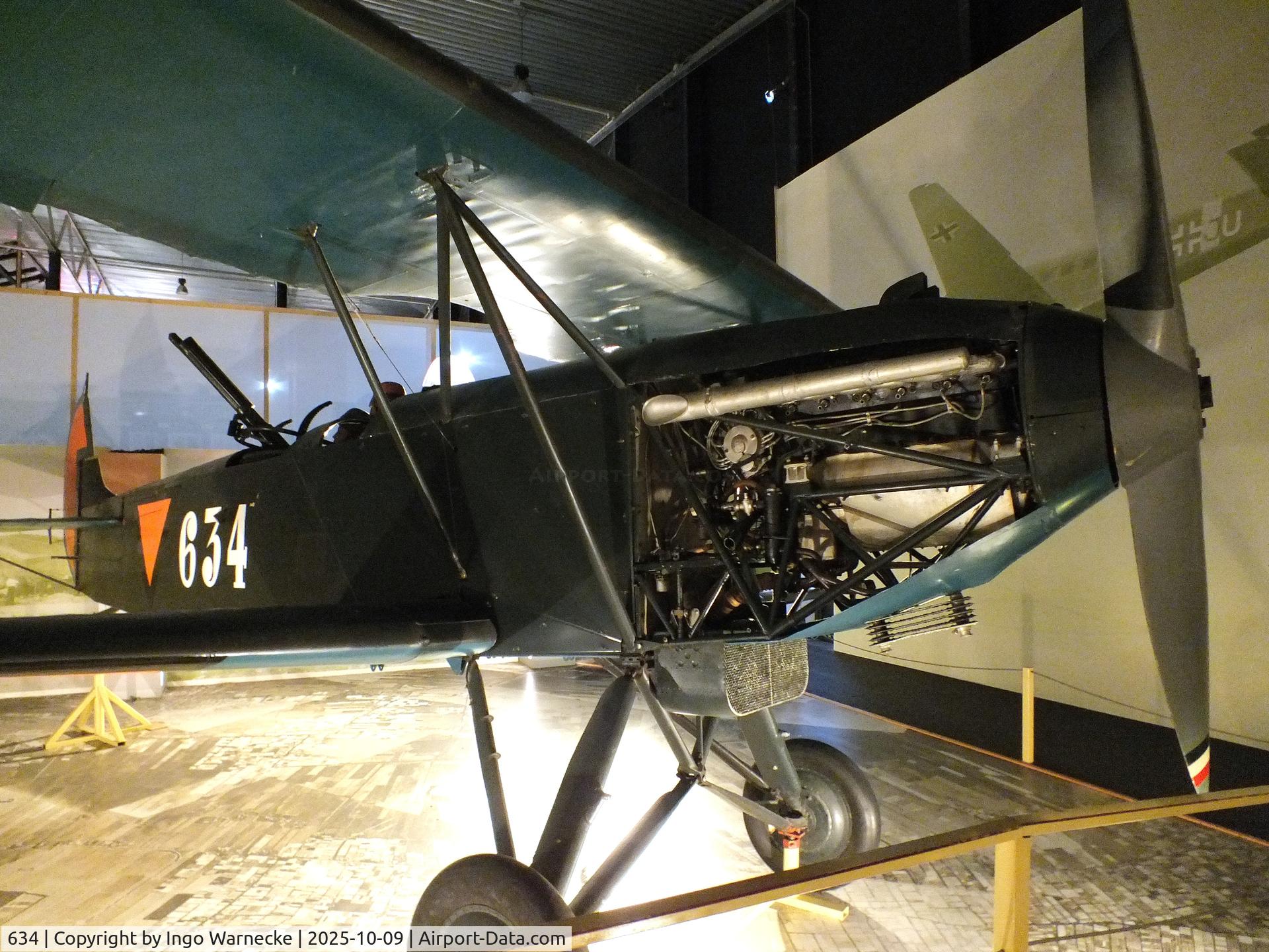 634, Fokker C.VD C/N 4931, Fokker C.V-D at the Aviodrome, Lelystad