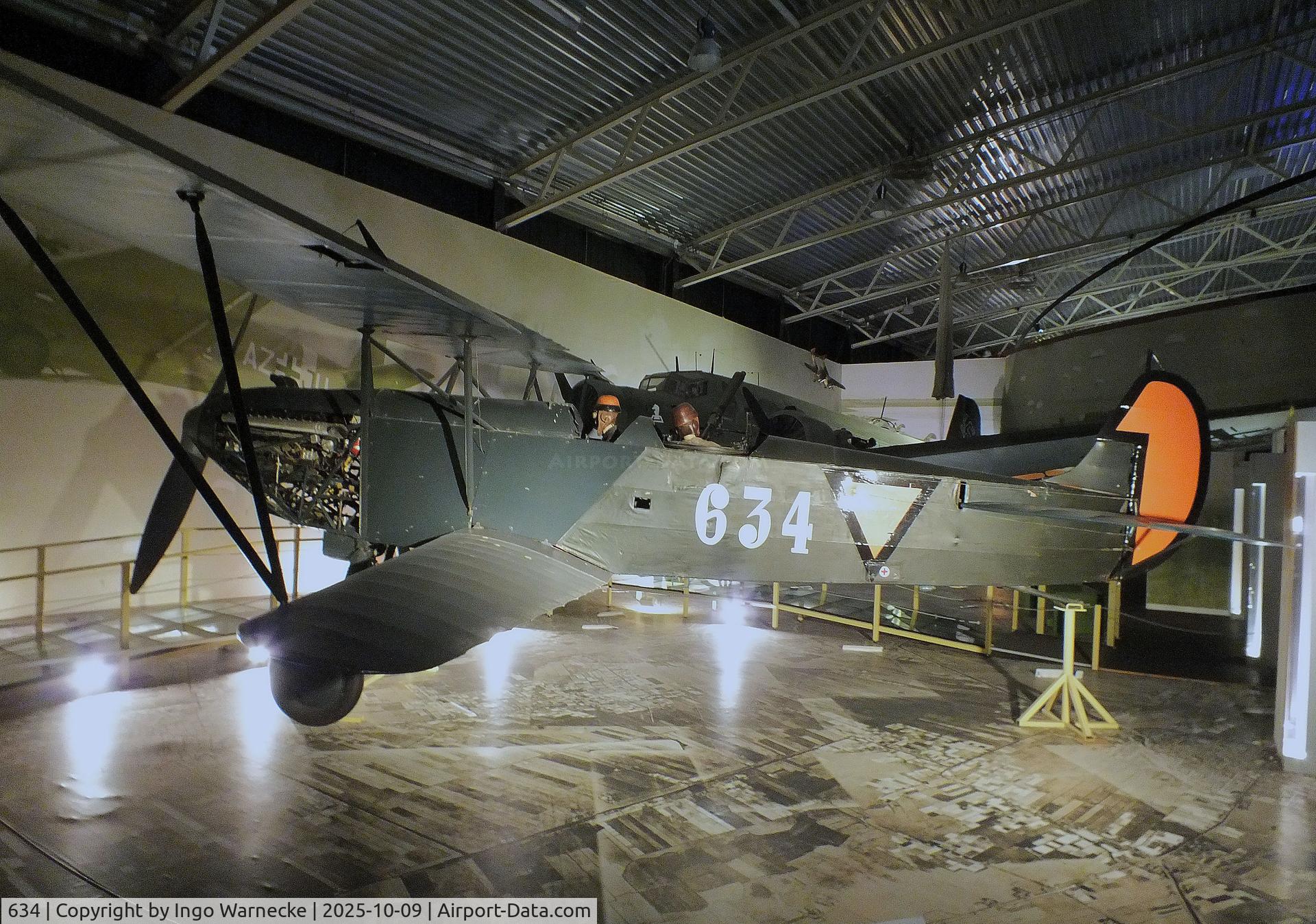 634, Fokker C.VD C/N 4931, Fokker C.V-D at the Aviodrome, Lelystad