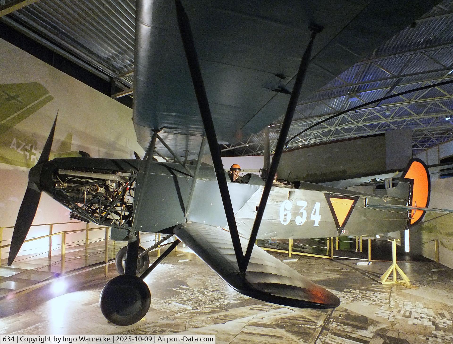 634, Fokker C.VD C/N 4931, Fokker C.V-D at the Aviodrome, Lelystad