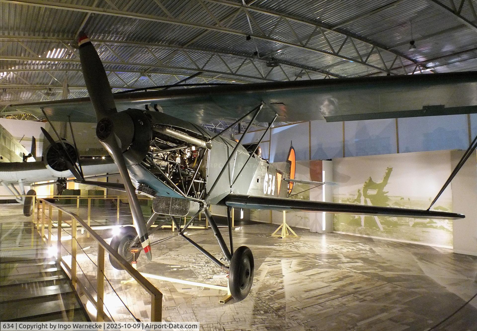 634, Fokker C.VD C/N 4931, Fokker C.V-D at the Aviodrome, Lelystad