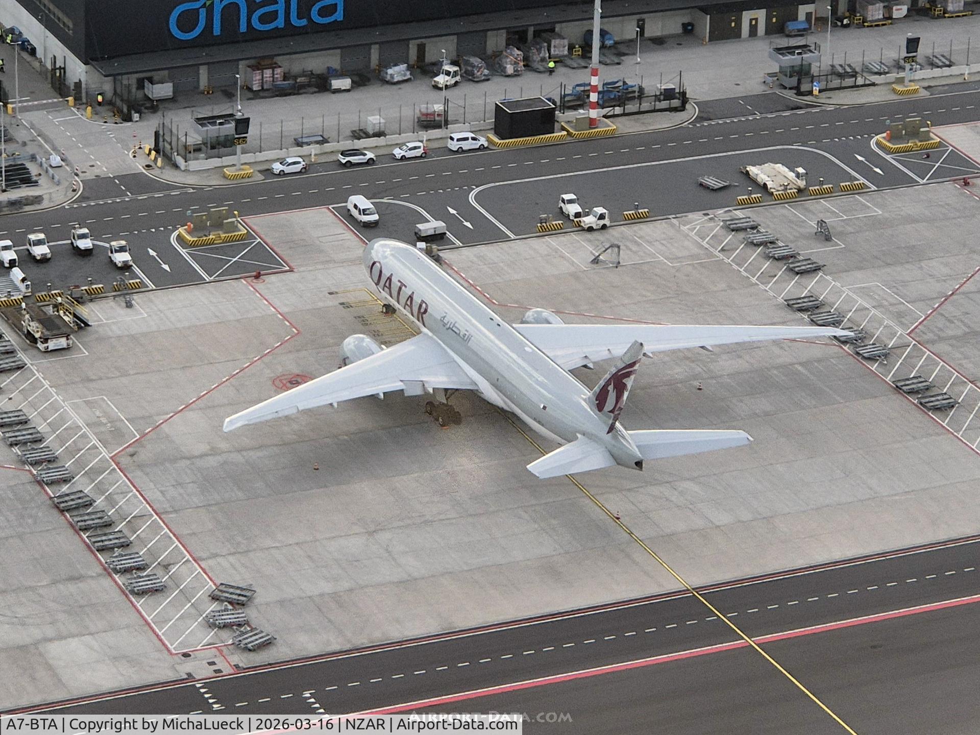 A7-BTA, Boeing 777-FDZ C/N 69063, At Shiphol