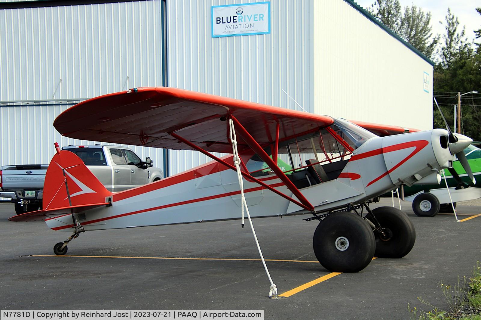 N7781D, 1957 Piper PA-18A 150 Super Cub C/N 18-5970, Super Cub at Palmer, AK