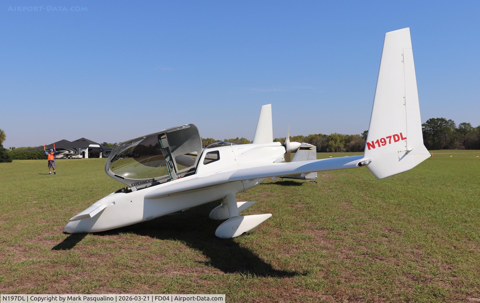 N197DL, 2001 Co-Z Cozy Mark IV C/N 0586, Co-Z Cozy Mark IV