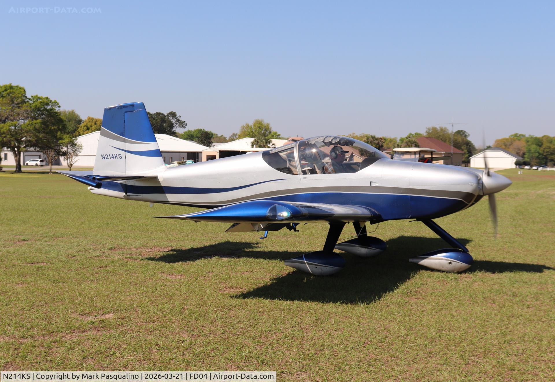 N214KS, 2018 Vans RV-14A C/N 140072, Vans RV-14A