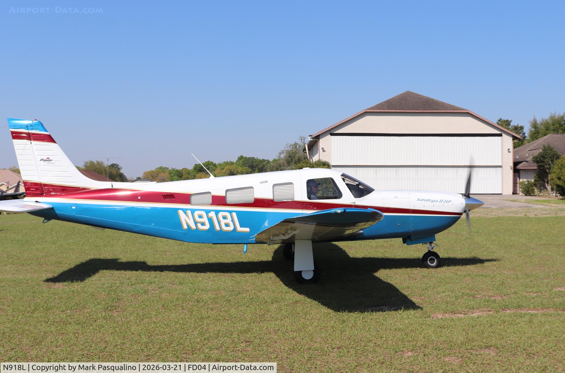 N918L, 2000 Piper PA-32R-301 C/N 3246162, Piper PA-32R-301