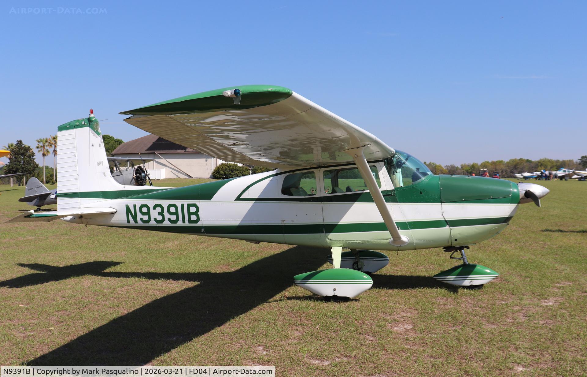 N9391B, 1958 Cessna 175 Skylark C/N 55191, Cessna 175