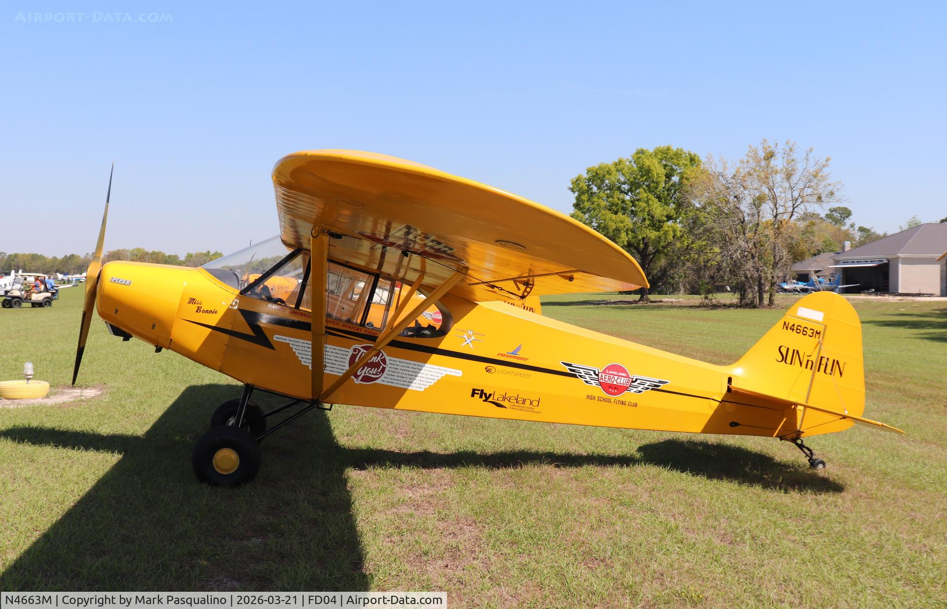 N4663M, Piper PA-11 Cub Special C/N 11-172, Piper PA-11