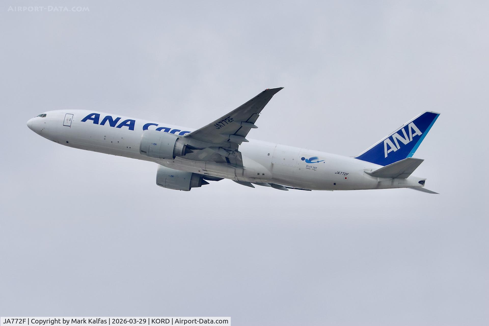 JA772F, 2019 Boeing 777-F C/N 65757, B77L ANA Boeing 777-200LR 