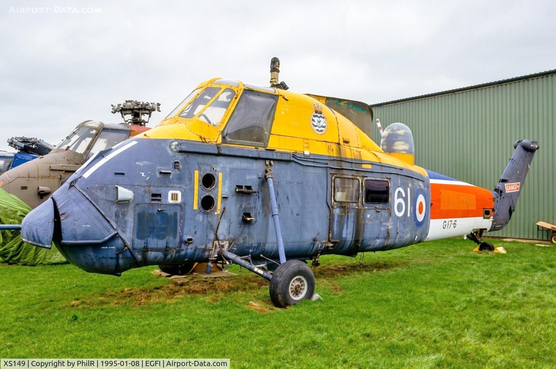XS149, 1963 Westland Wessex HAS.3 C/N WA108, XS149 1963 Westland WS60 Wessex HAS3 RN IHM Weston 01.95A.jpg
