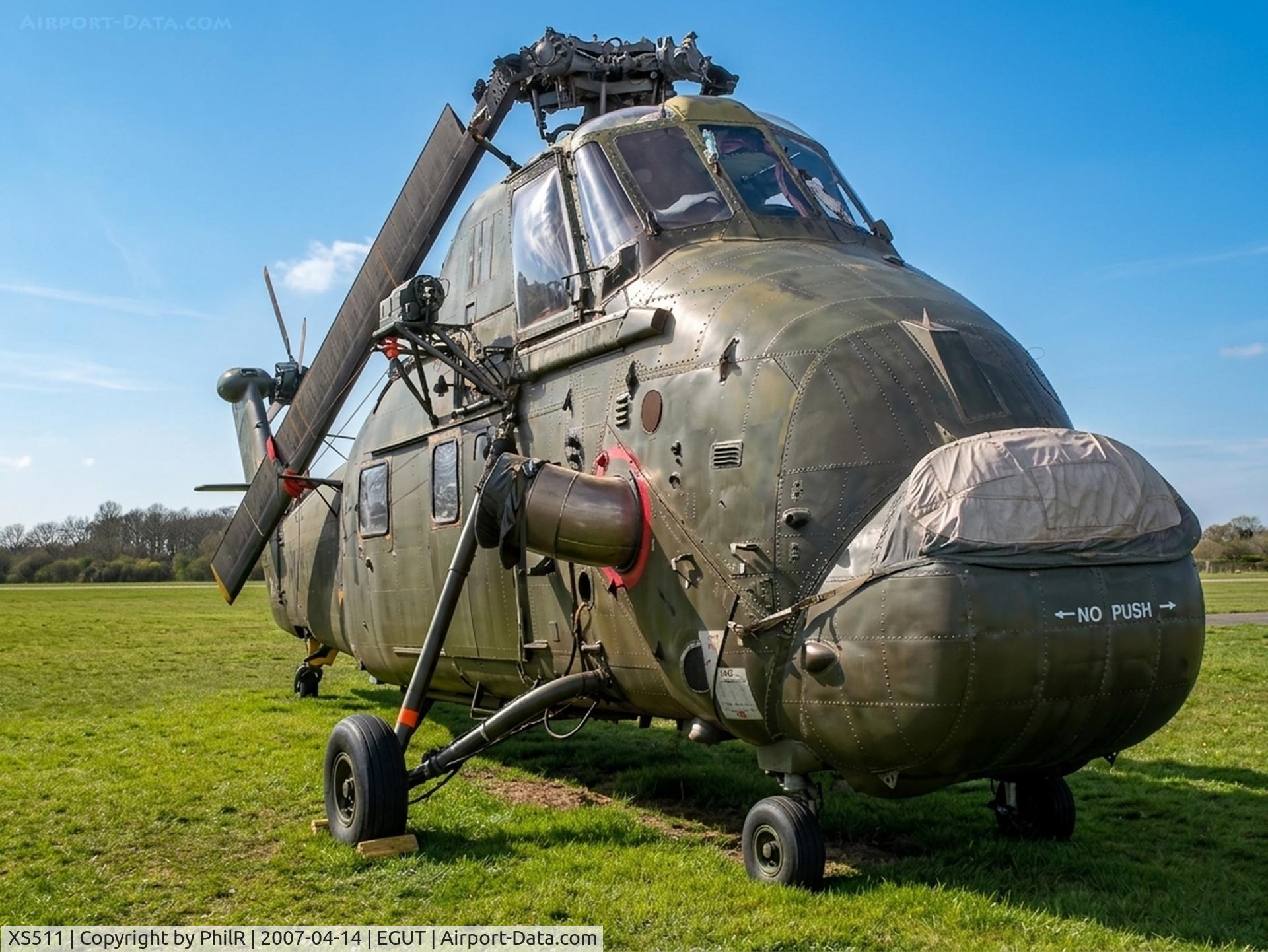 XS511, 1964 Westland Wessex HU.5 C/N WA180, XS511 1964 WS60 Wessex HU.5 Tangmere Military Aviation Museum 
