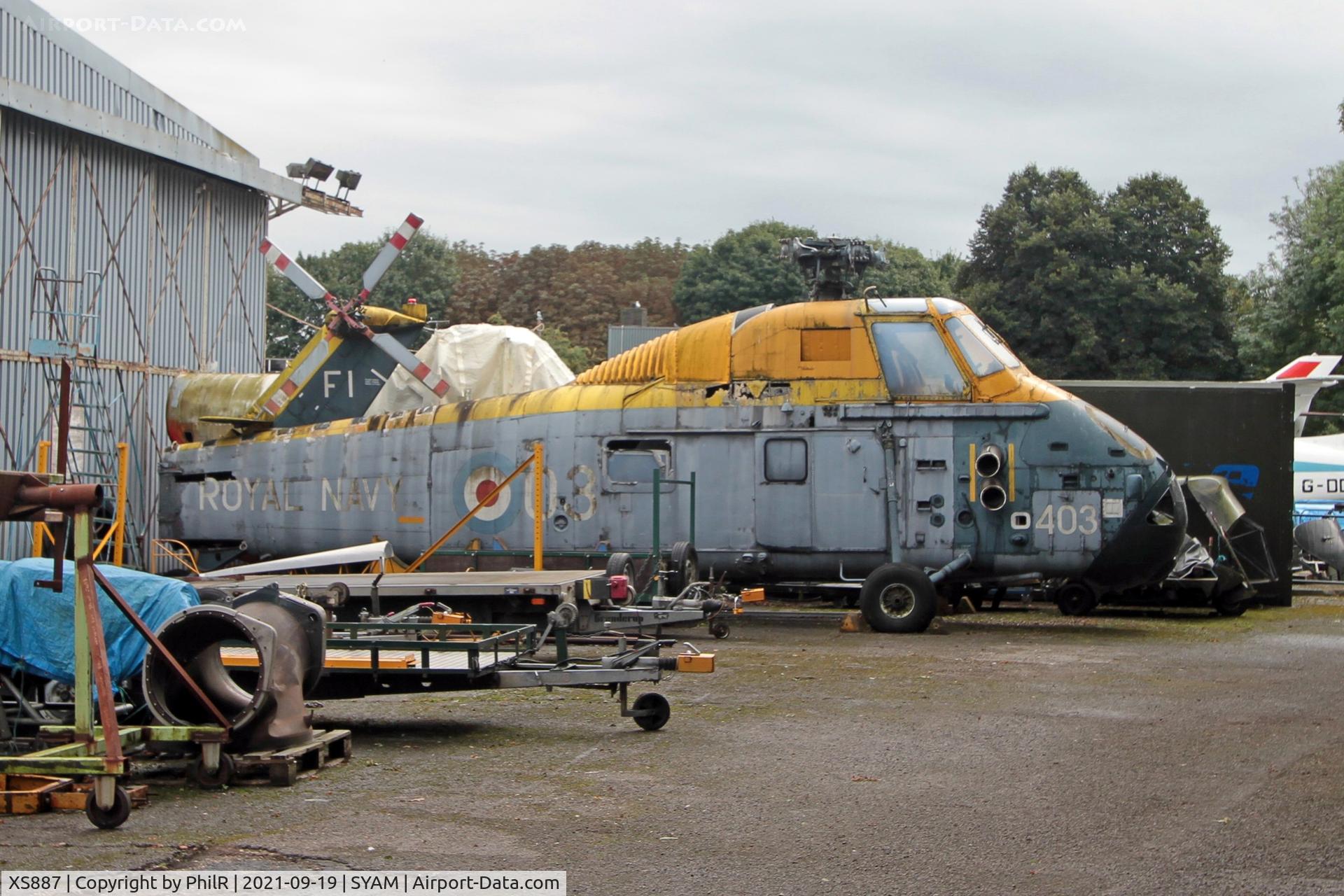 XS887, 1966 Westland Wessex HAS.1 C/N WA267, XS887 1966 Westland Wessex HAS.1 SYAM Doncaster
