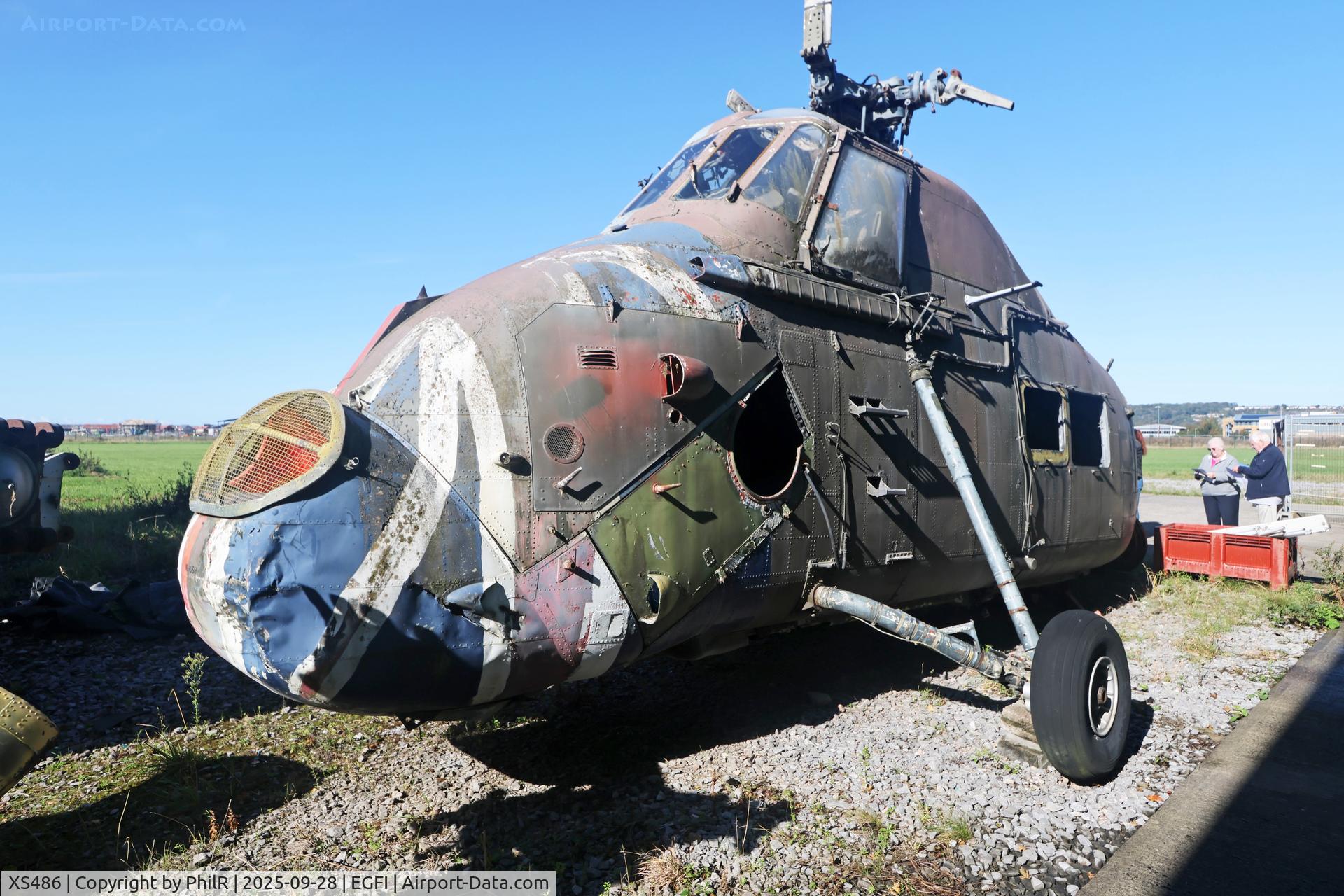 XS486, 1964 Westland Wessex HU.5 C/N WA160, XS486 1964 Westland WS58 Wessex HU5 Royal Navy Helicopter Museum Weston-super-Mare