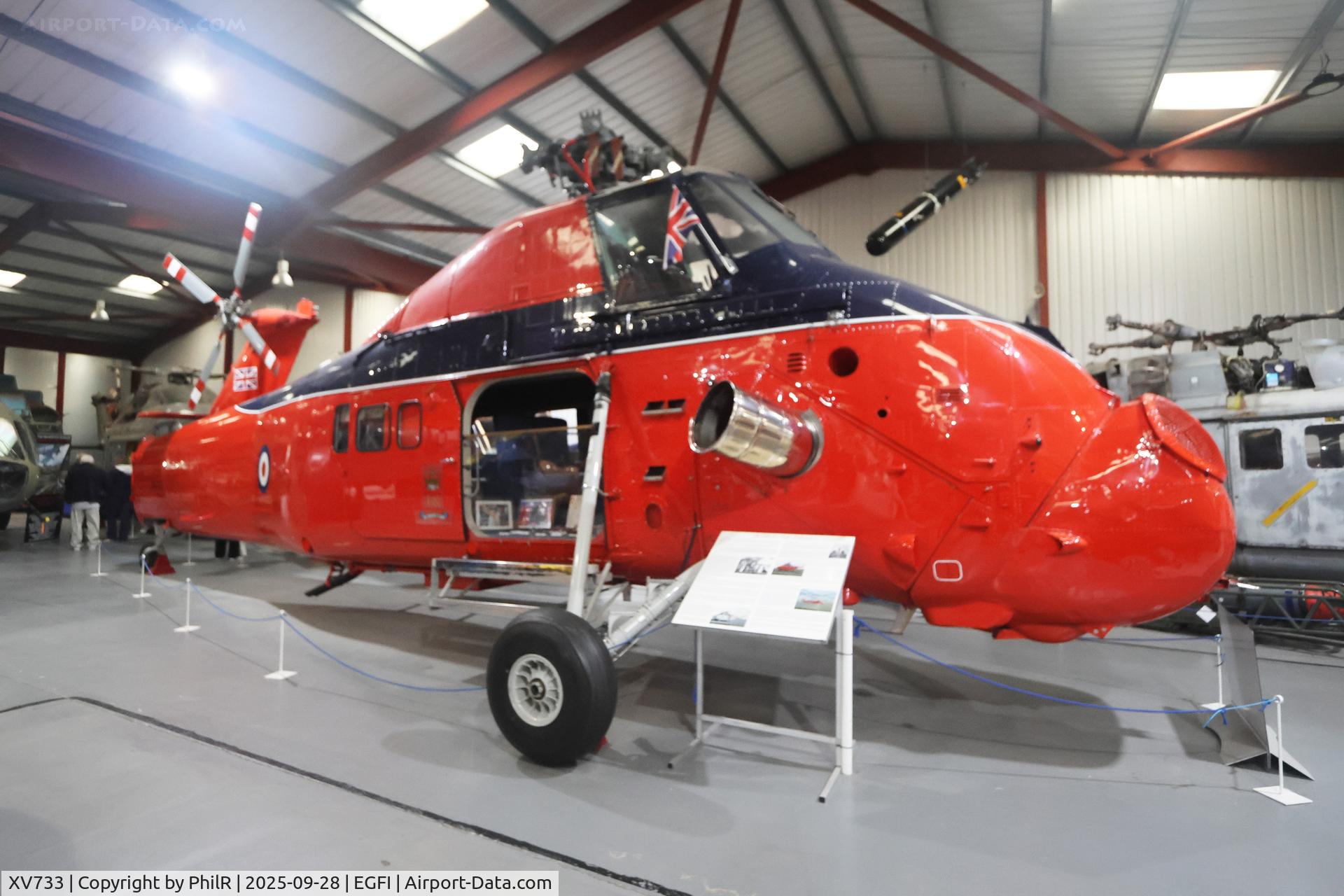 XV733, 1969 Westland Wessex HCC.4 C/N WA628, XV733 1969 Westland Wessex HCC4 Queen's Flight Helicopter Museum Weston-super-Mare