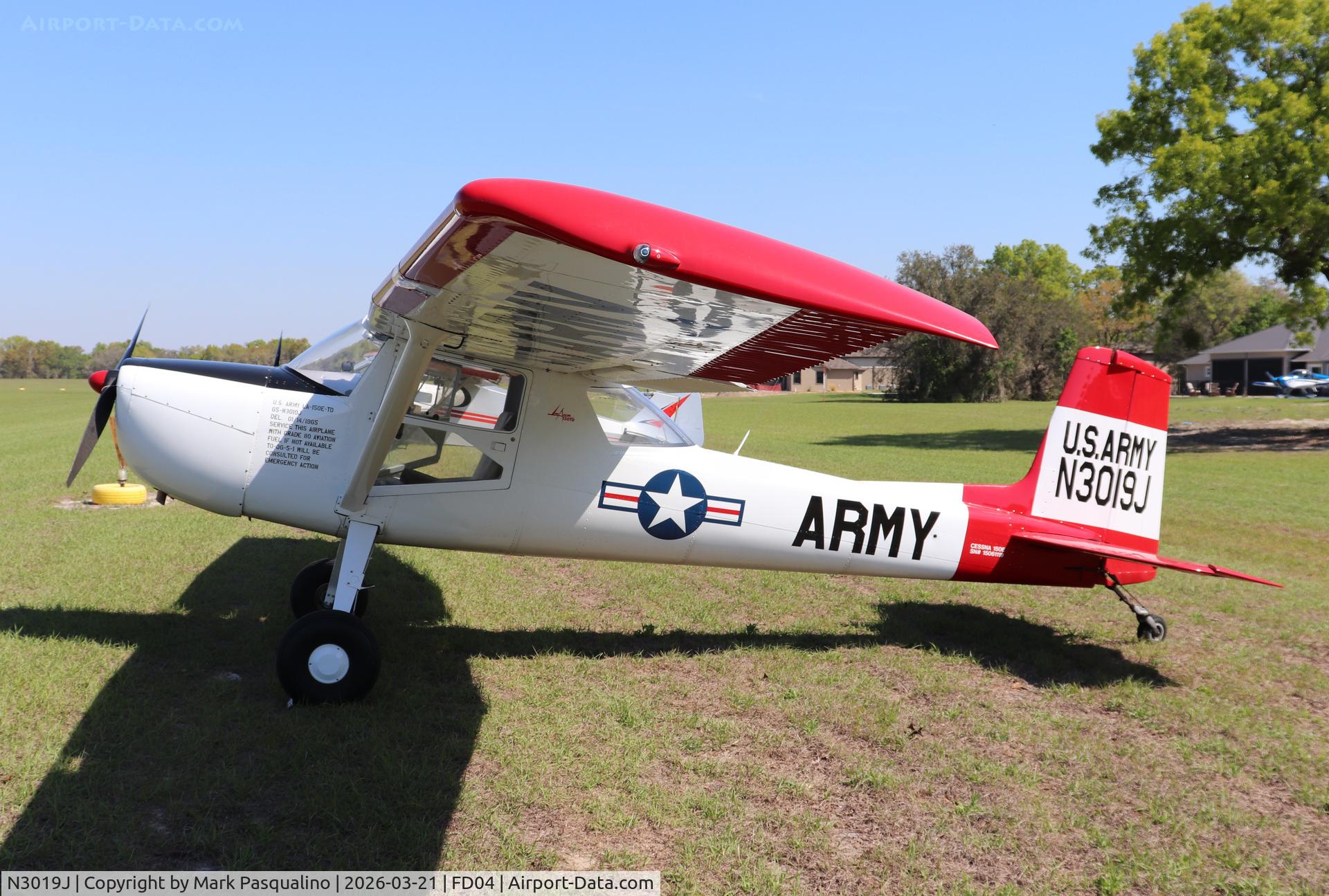 N3019J, 1965 Cessna 150E C/N 15061119, Cessna 150E