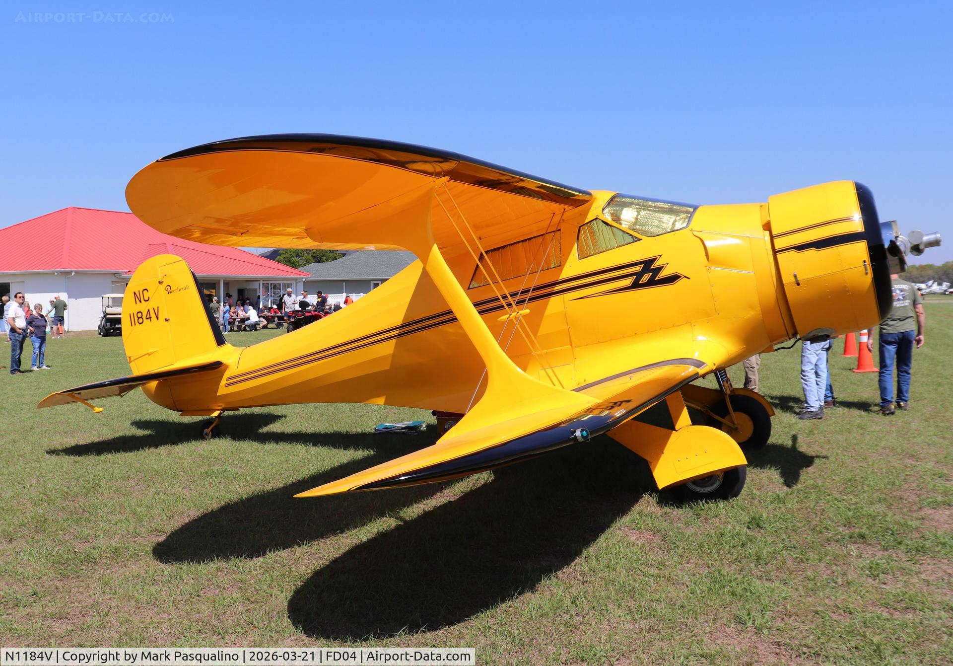 N1184V, 1944 Beech D17S Staggerwing C/N 6748, Beech D17S