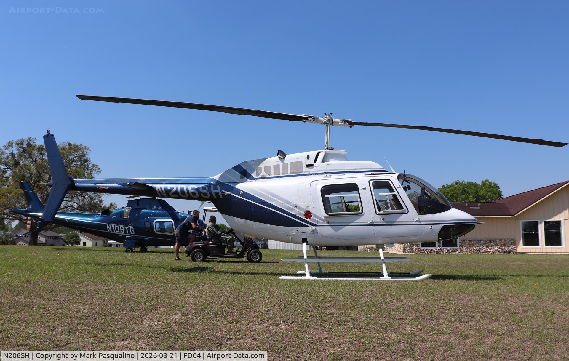 N206SH, 1975 Bell 206B JetRanger II C/N 1666, Bell 206B Jet Ranger II