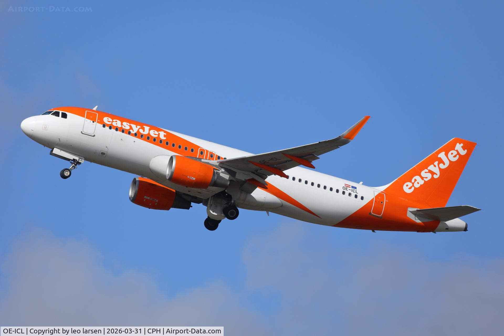 OE-ICL, 2012 Airbus A320-214 C/N 5318, Copenhagen 31.3.2026