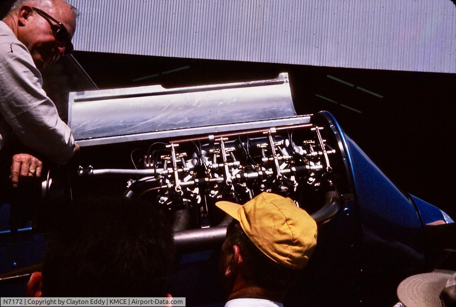 N7172, 1918 American Eagle 101 C/N 283, Merced airport 1963