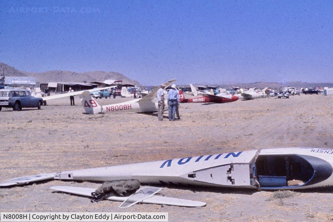 N8008H, 1962 Parker Sailplane RP9 C/N 101, In the west 1960's