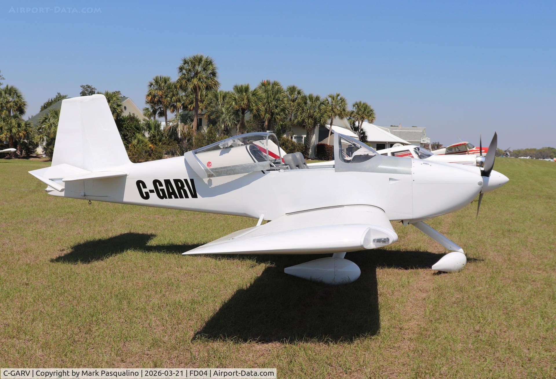 C-GARV, 2022 Vans RV-7A C/N 72153, Vans RV-7A