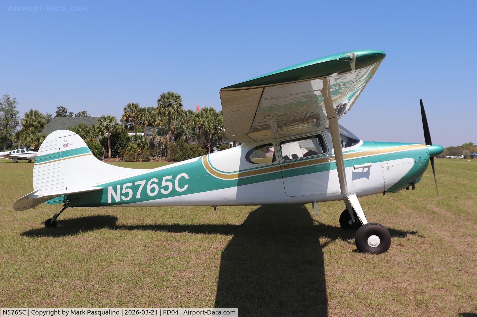 N5765C, 1950 Cessna 170A C/N 19719, Cessna 170A