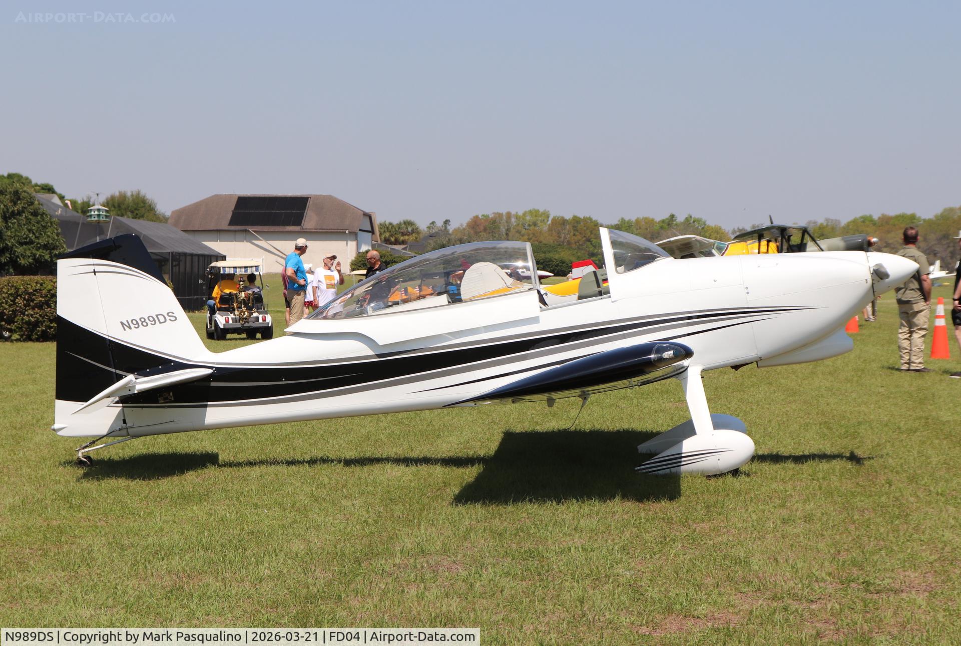 N989DS, 2006 Vans RV-8 C/N 81832, Vans RV-8