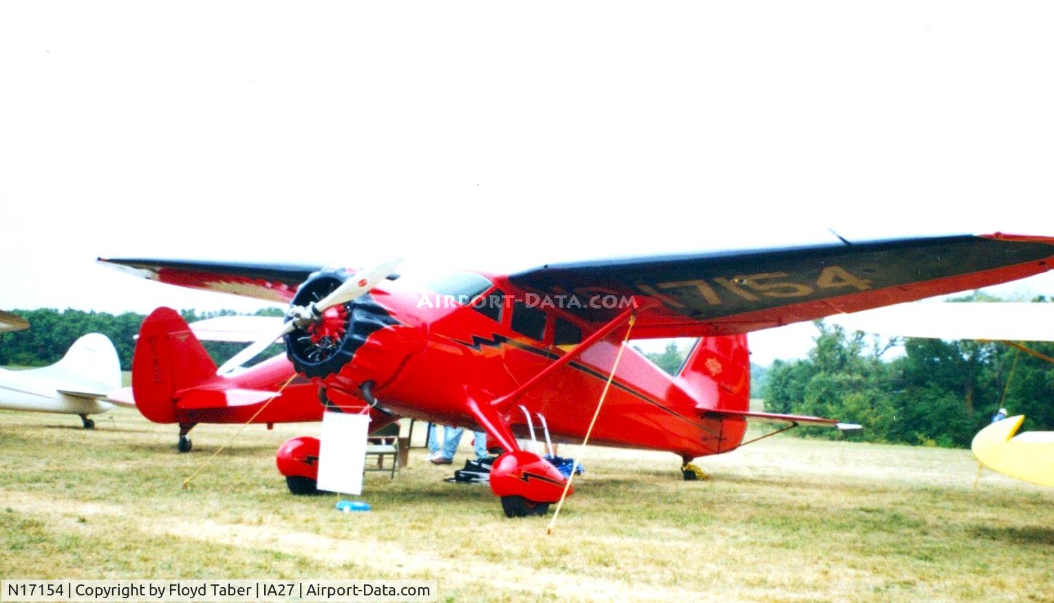 N17154, 1941 Stinson SR-9B Reliant C/N 5115, Blakesburg