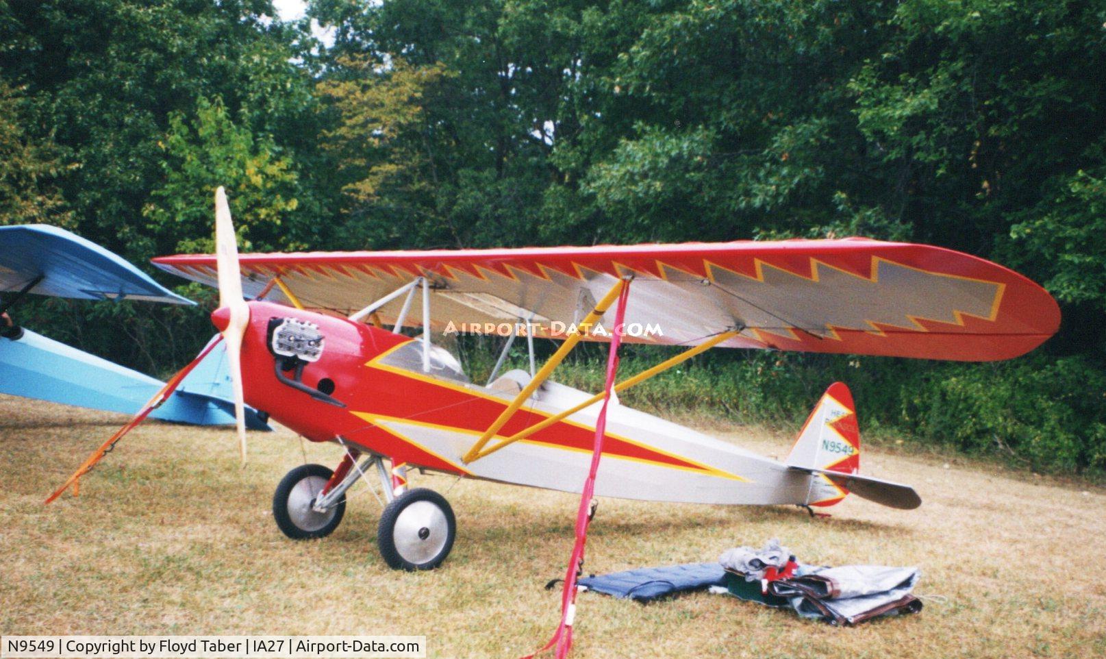 N9549, 2002 Price Christopher R HEATH V-STRUT C/N 151, Antique Fly In