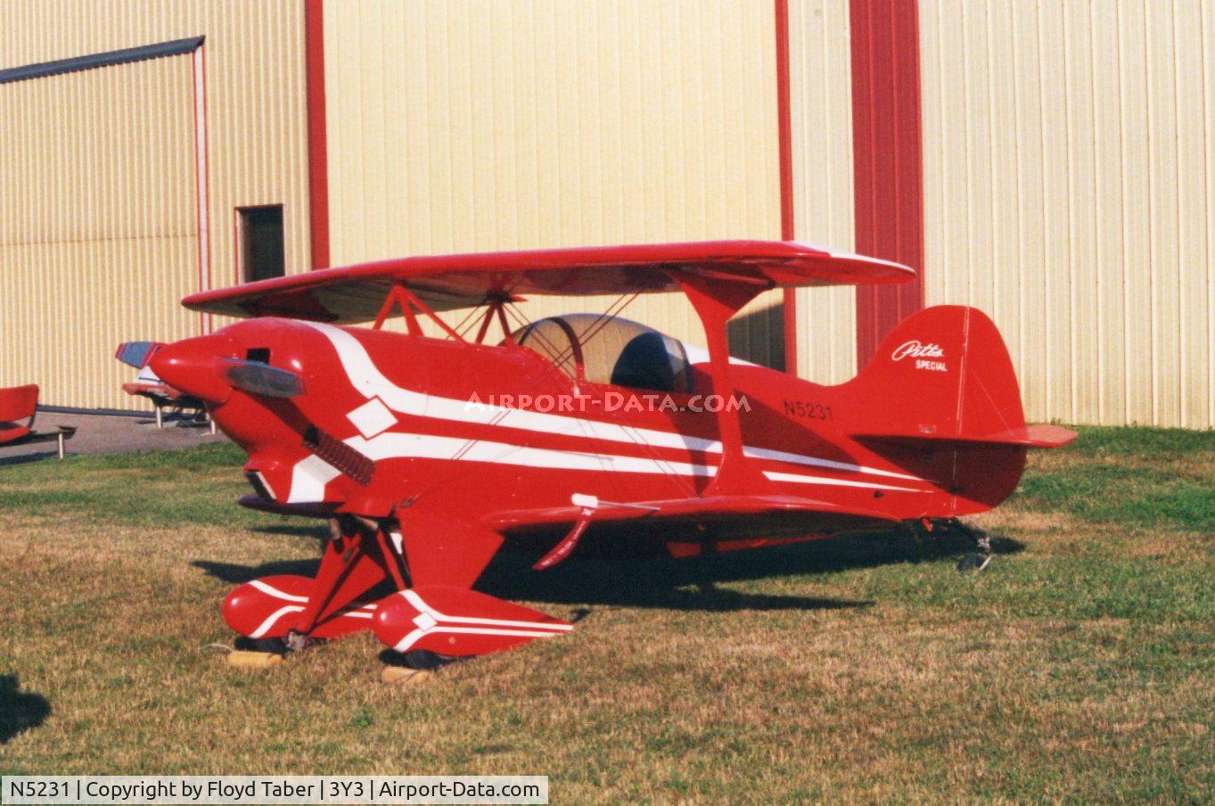 N5231, 1969 Pitts S-1C Special C/N 523C, Winterset Fly In