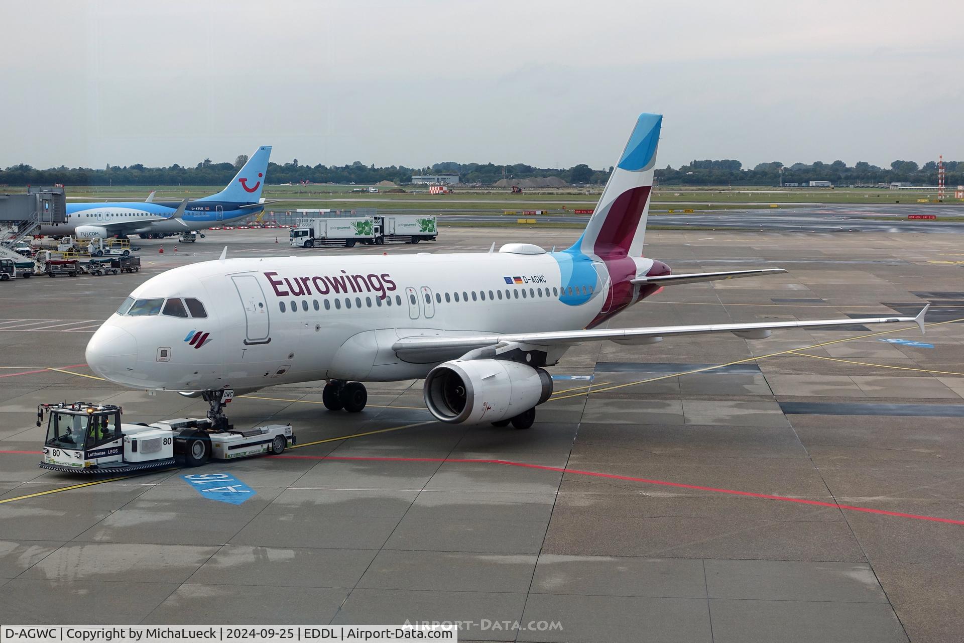 D-AGWC, 2006 Airbus A319-132 C/N 2976, At Düsseldorf Lohausen