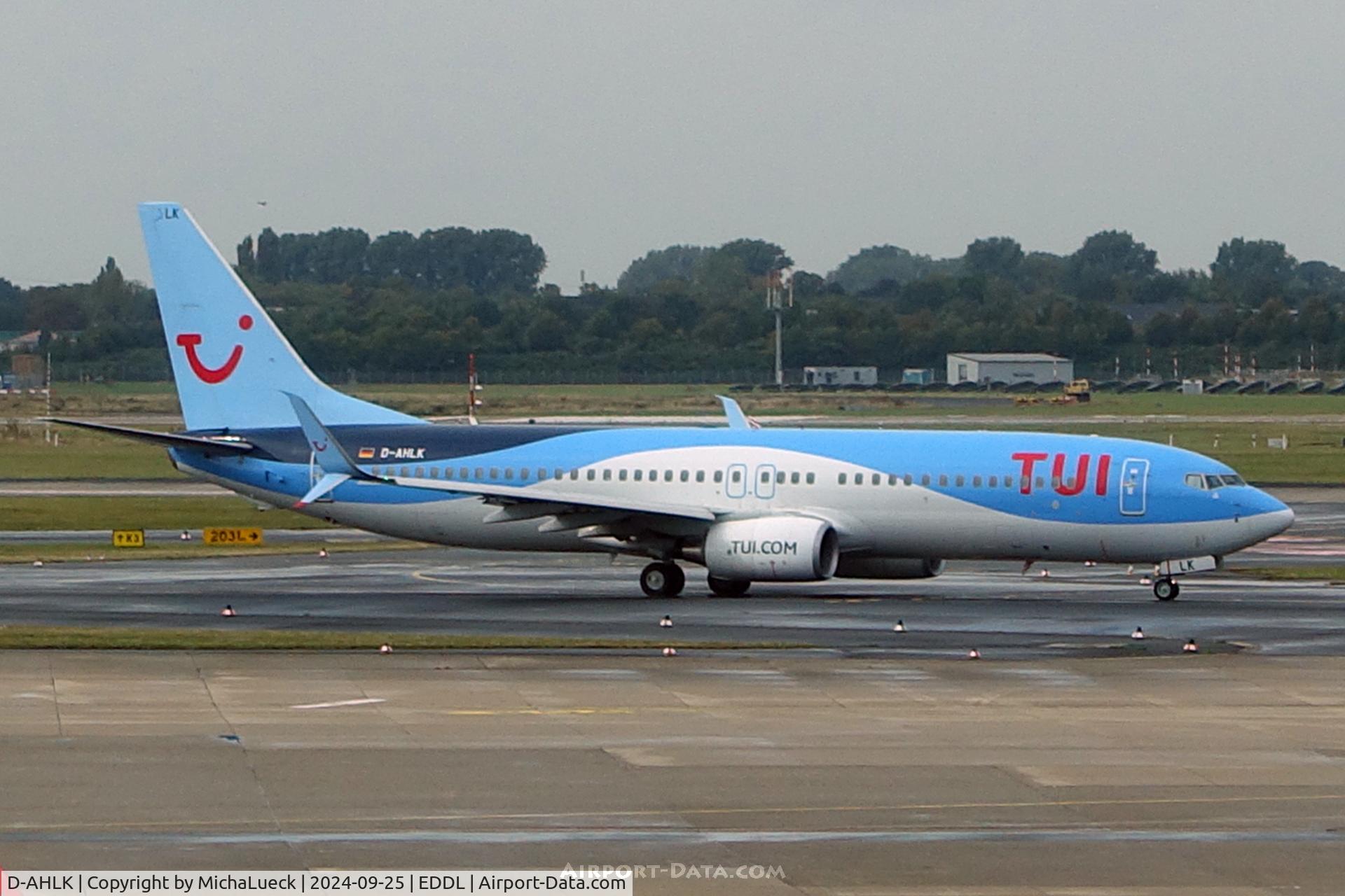 D-AHLK, 2008 Boeing 737-8K5 C/N 35143, At Düsseldorf Lohausen