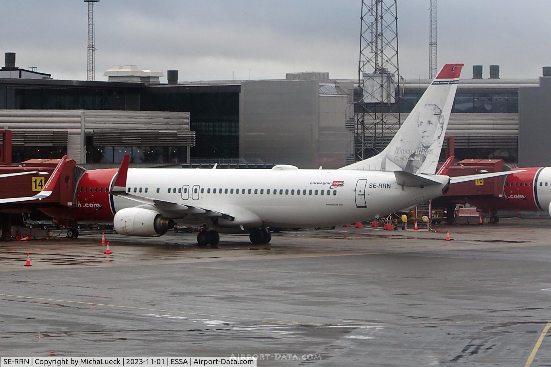 SE-RRN, 2011 Boeing 737-8JP C/N 39006, At Arlanda