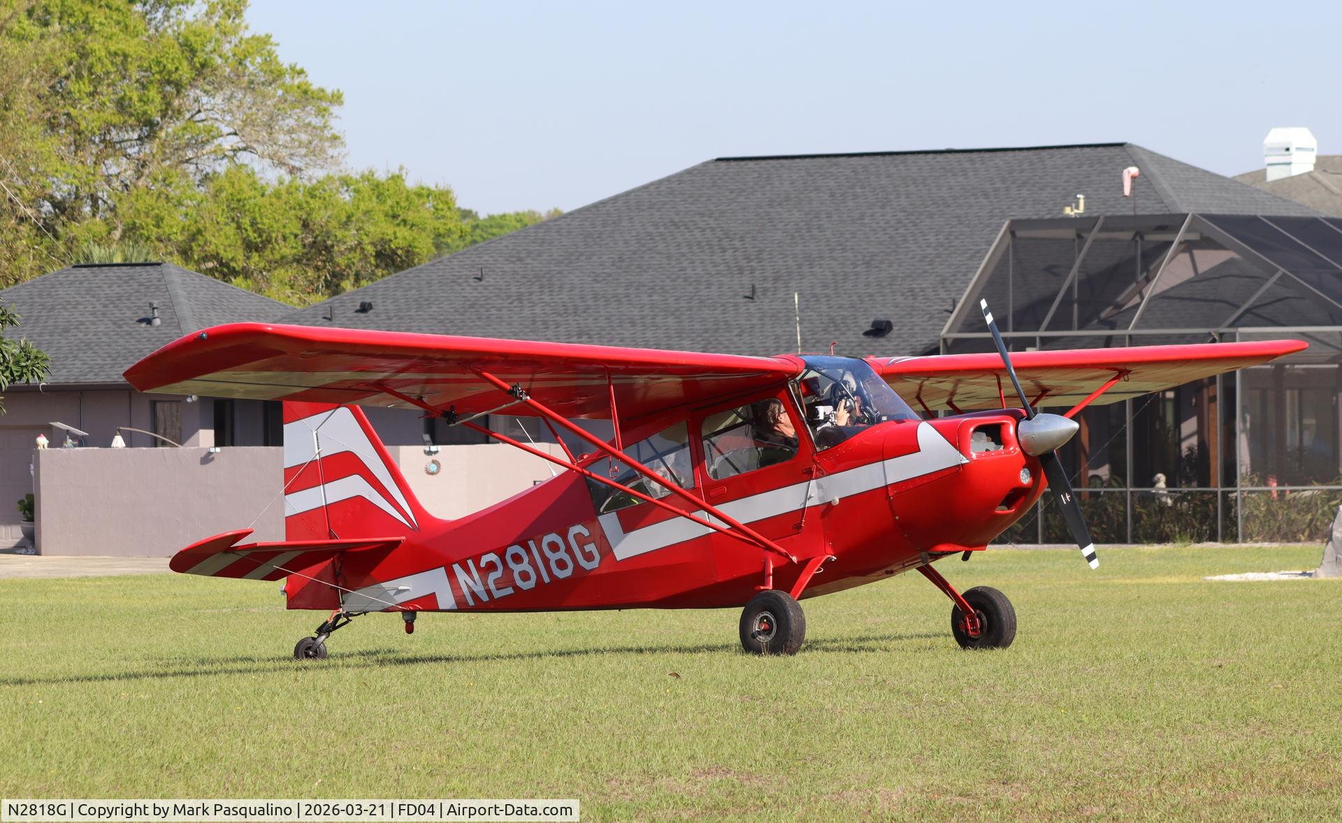 N2818G, 1967 Champion 7ECA Citabria C/N 515, Champion 7ECA
