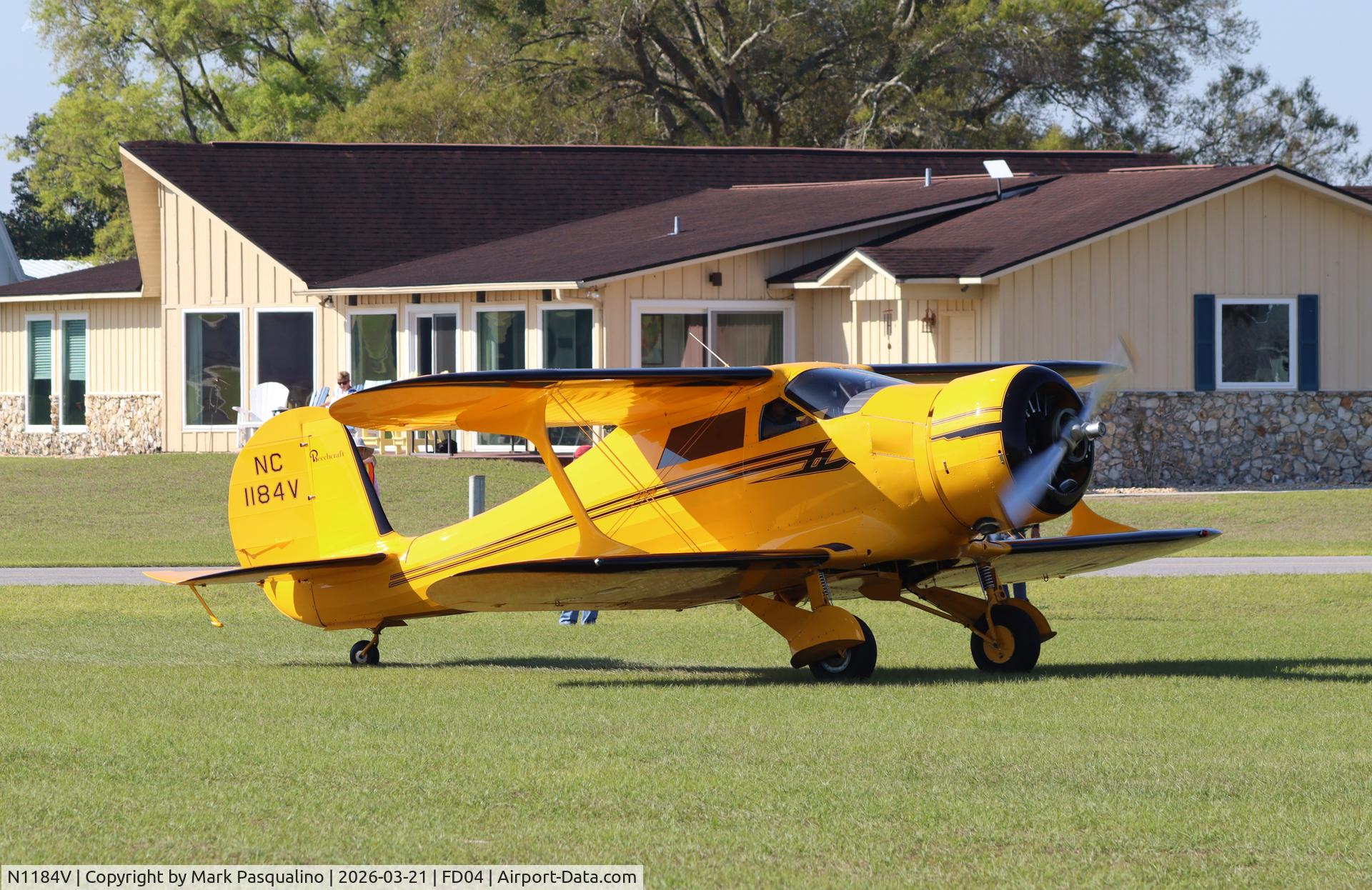 N1184V, 1944 Beech D17S Staggerwing C/N 6748, Beech D17S
