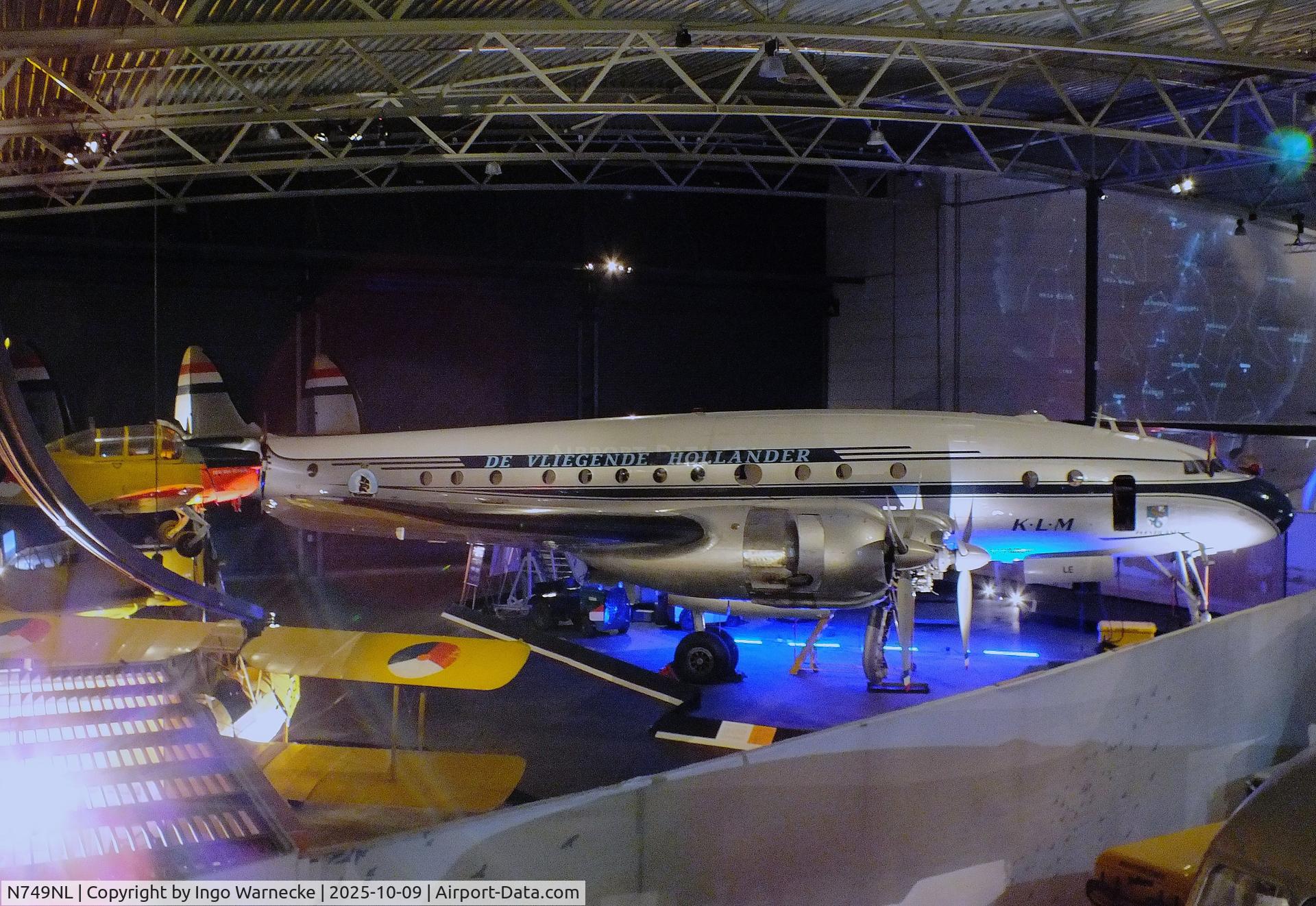 N749NL, 1949 Lockheed L-749-79 Constellation C/N 2604, Lockheed L-749-79 Constellation at the Aviodrome, Lelystad