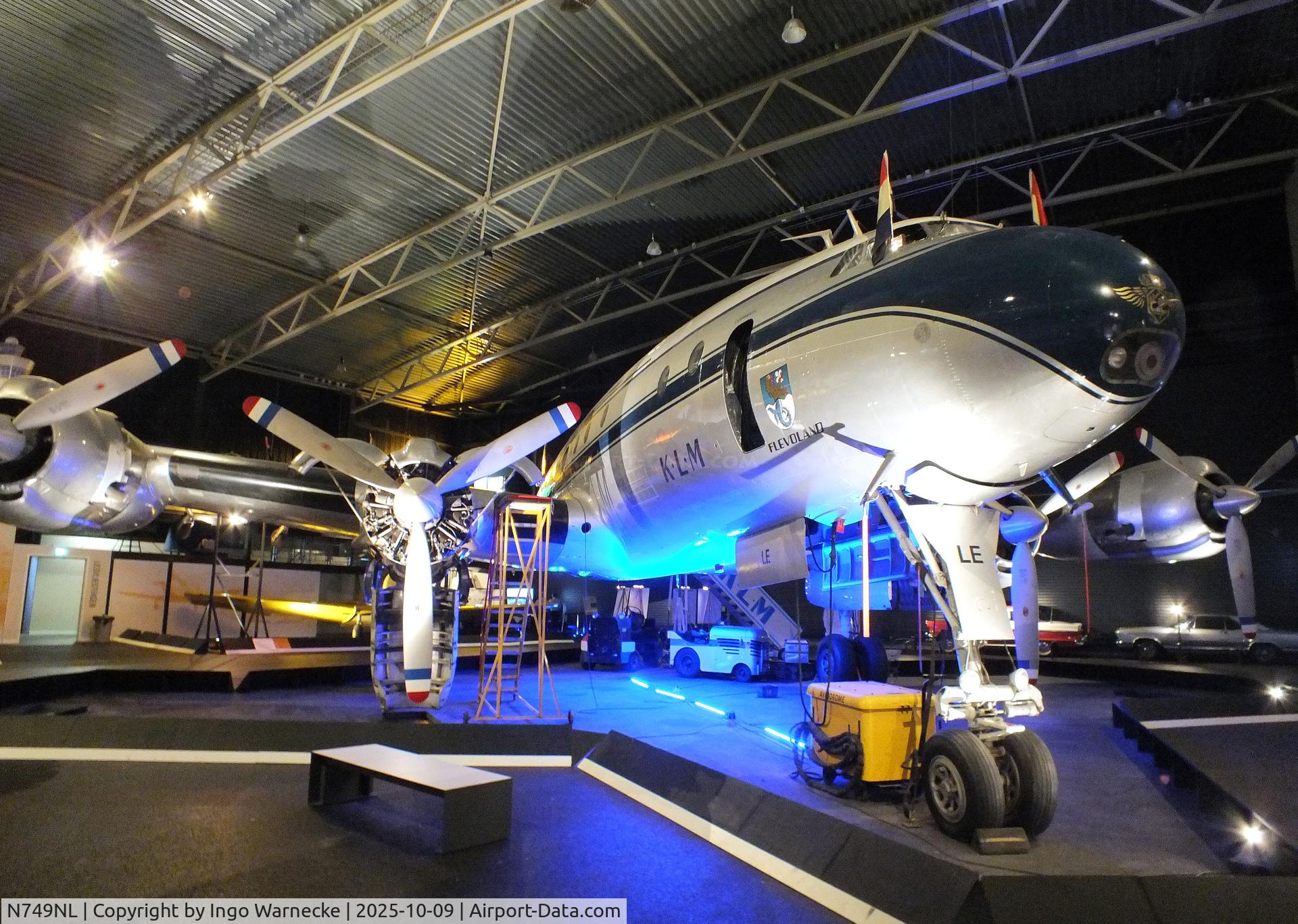 N749NL, 1949 Lockheed L-749-79 Constellation C/N 2604, Lockheed L-749-79 Constellation at the Aviodrome, Lelystad