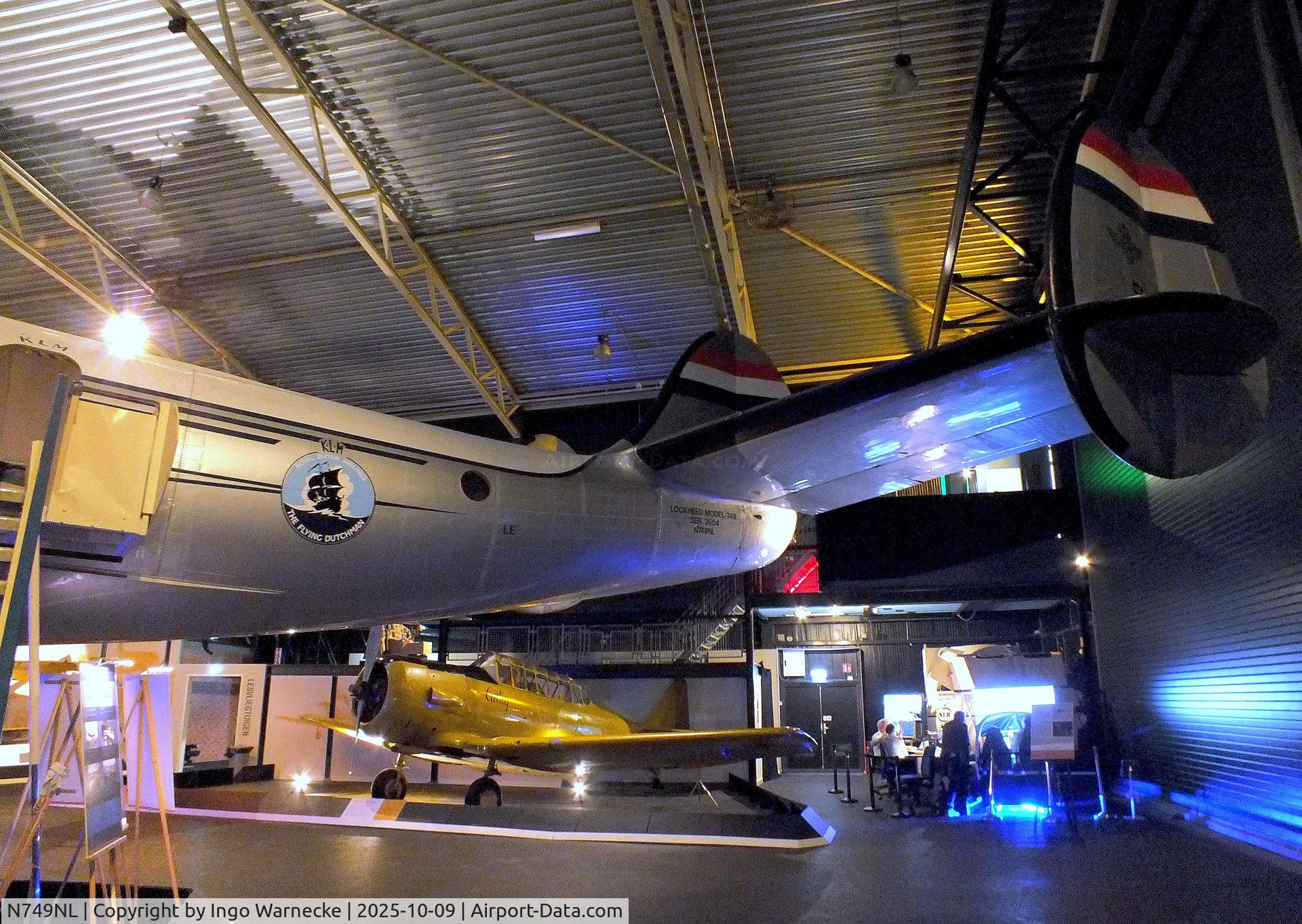 N749NL, 1949 Lockheed L-749-79 Constellation C/N 2604, Lockheed L-749-79 Constellation at the Aviodrome, Lelystad