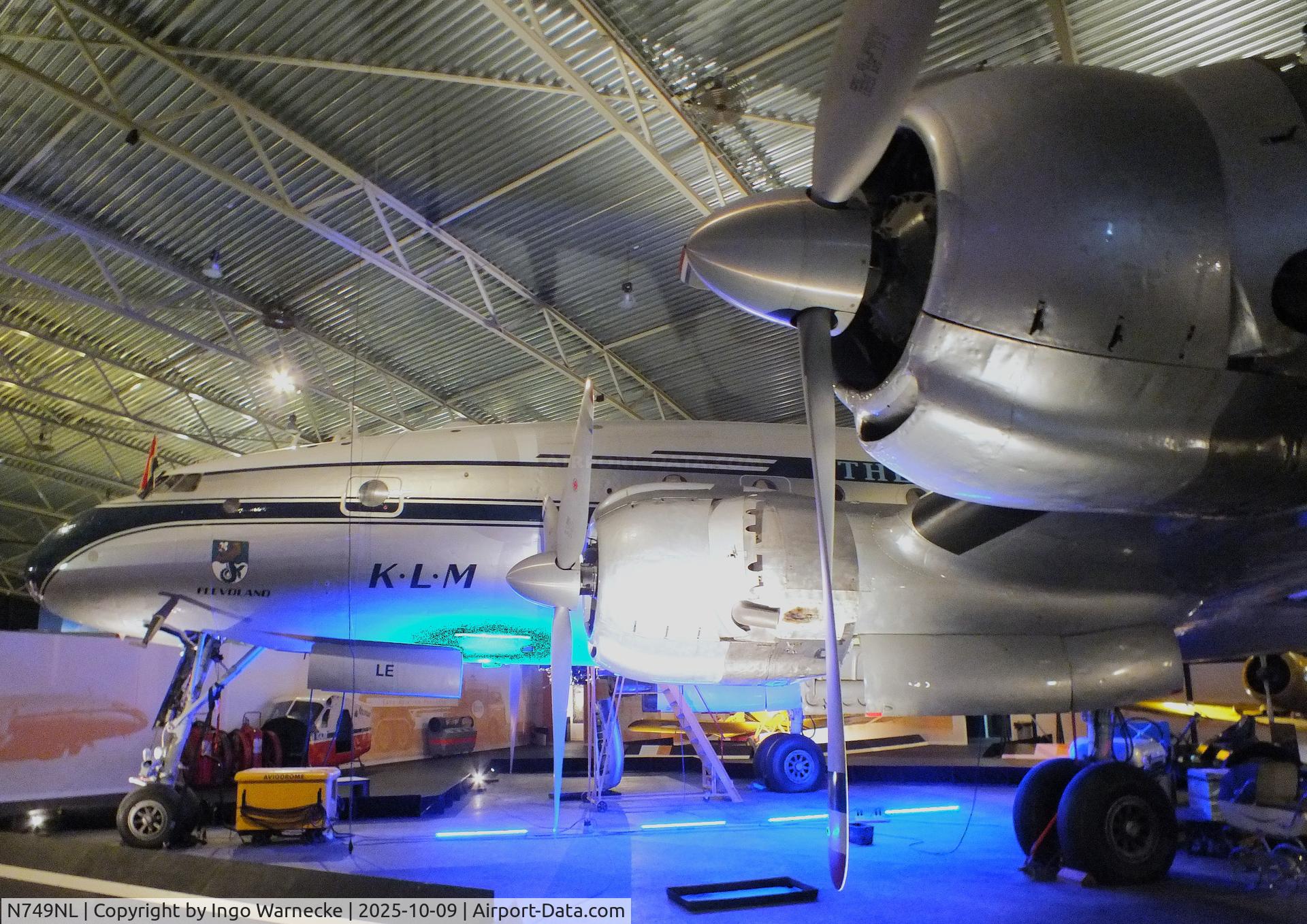 N749NL, 1949 Lockheed L-749-79 Constellation C/N 2604, Lockheed L-749-79 Constellation at the Aviodrome, Lelystad