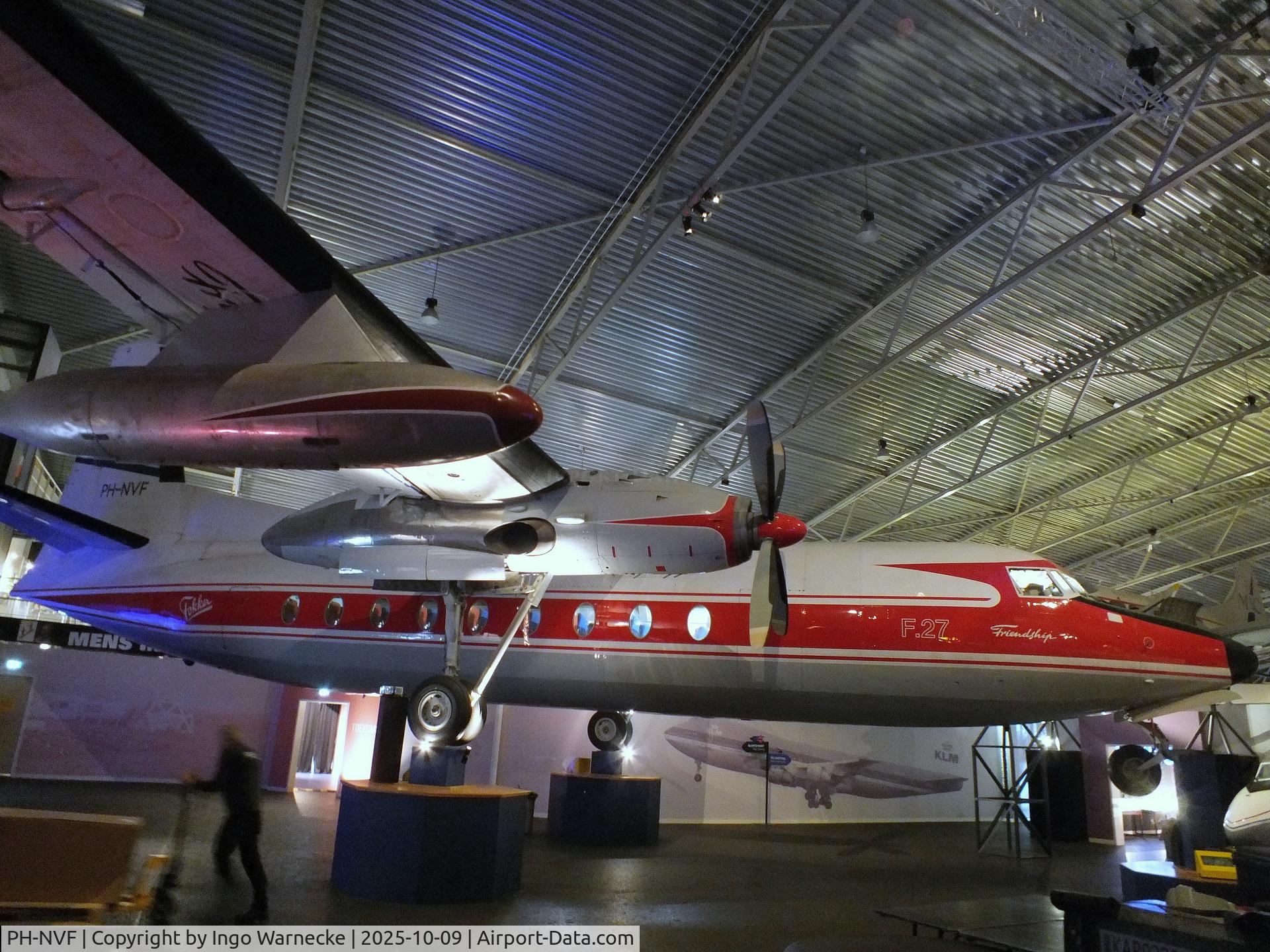 PH-NVF, 1958 Fokker F.27-100 Friendship C/N 10102, Fokker F27-100 Friendship second prototype at the Aviodrome, Lelystad