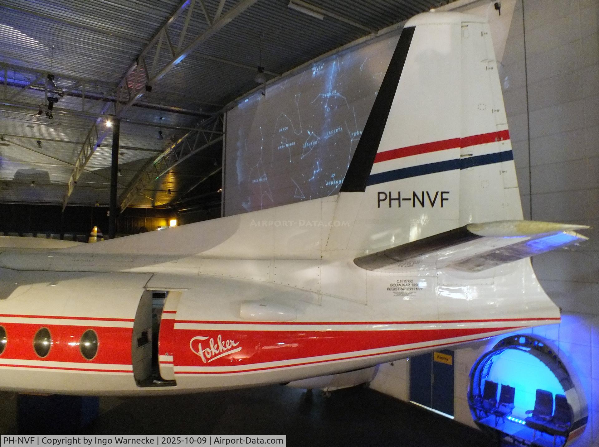 PH-NVF, 1958 Fokker F.27-100 Friendship C/N 10102, Fokker F27-100 Friendship second prototype at the Aviodrome, Lelystad
