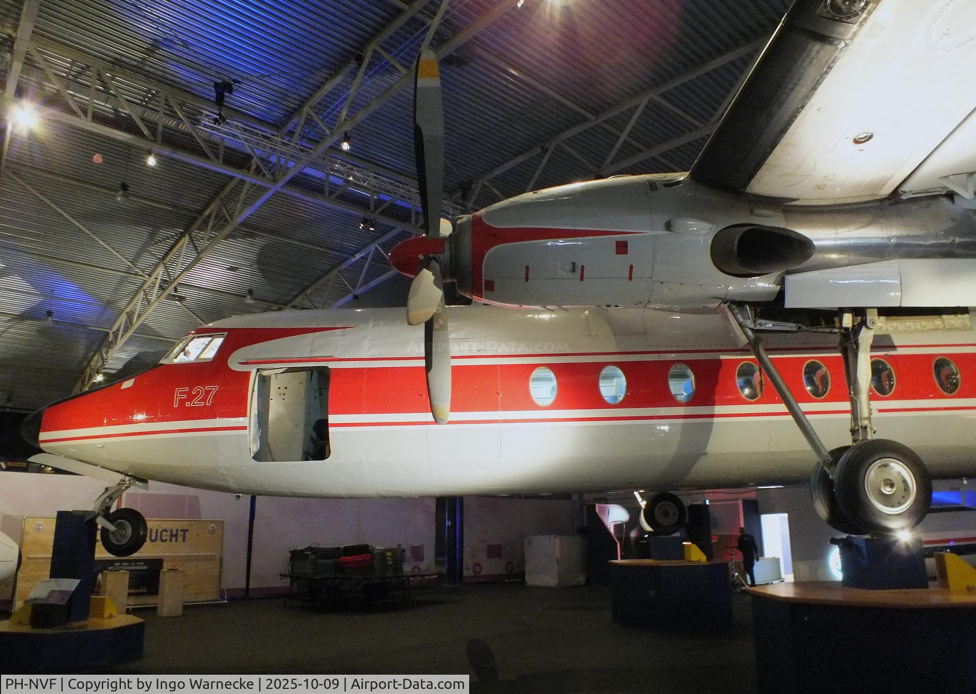 PH-NVF, 1958 Fokker F.27-100 Friendship C/N 10102, Fokker F27-100 Friendship second prototype at the Aviodrome, Lelystad