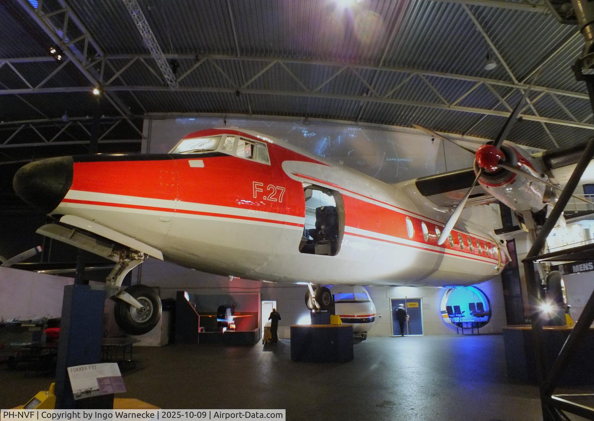 PH-NVF, 1958 Fokker F.27-100 Friendship C/N 10102, Fokker F27-100 Friendship second prototype at the Aviodrome, Lelystad