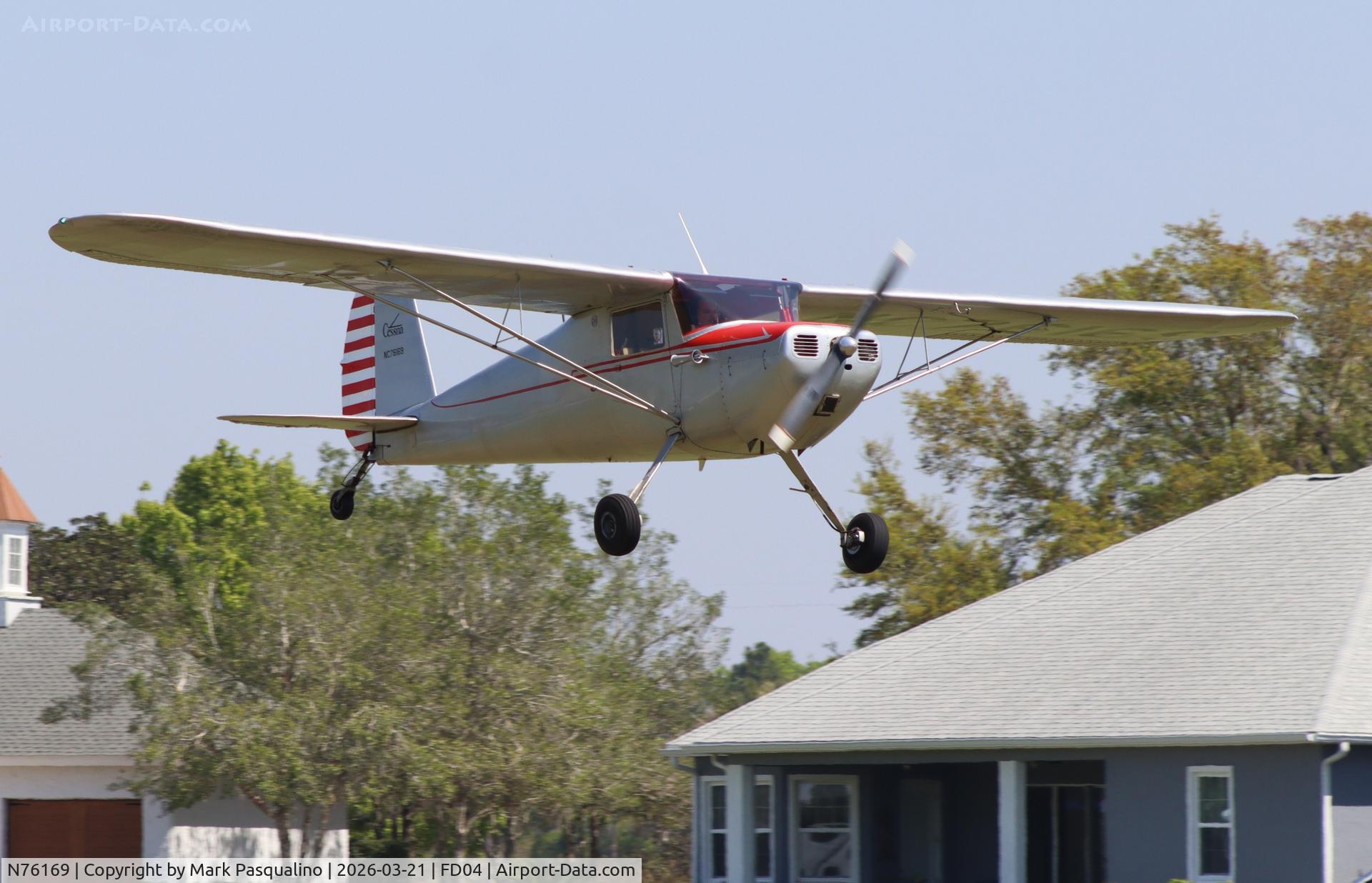 N76169, 1946 Cessna 120 C/N 10566, Cessna 120
