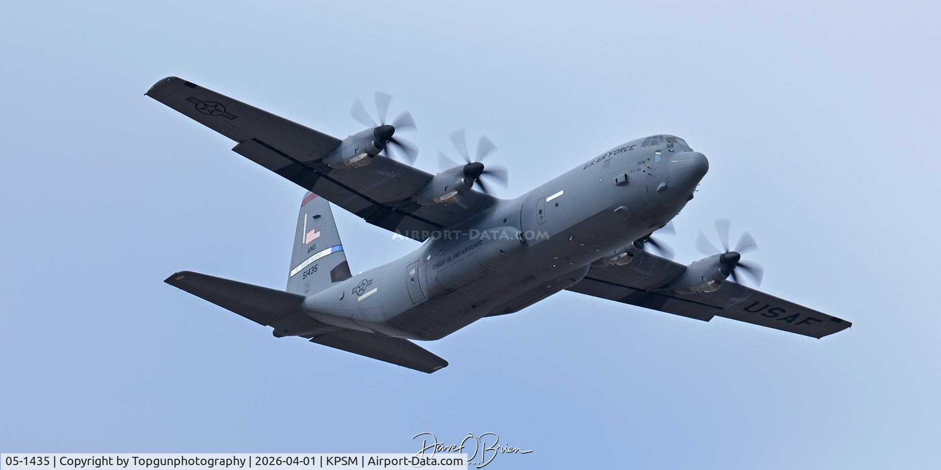 05-1435, 2005 Lockheed Martin C-130J-30 Super Hercules C/N 382-5572, RHODY22