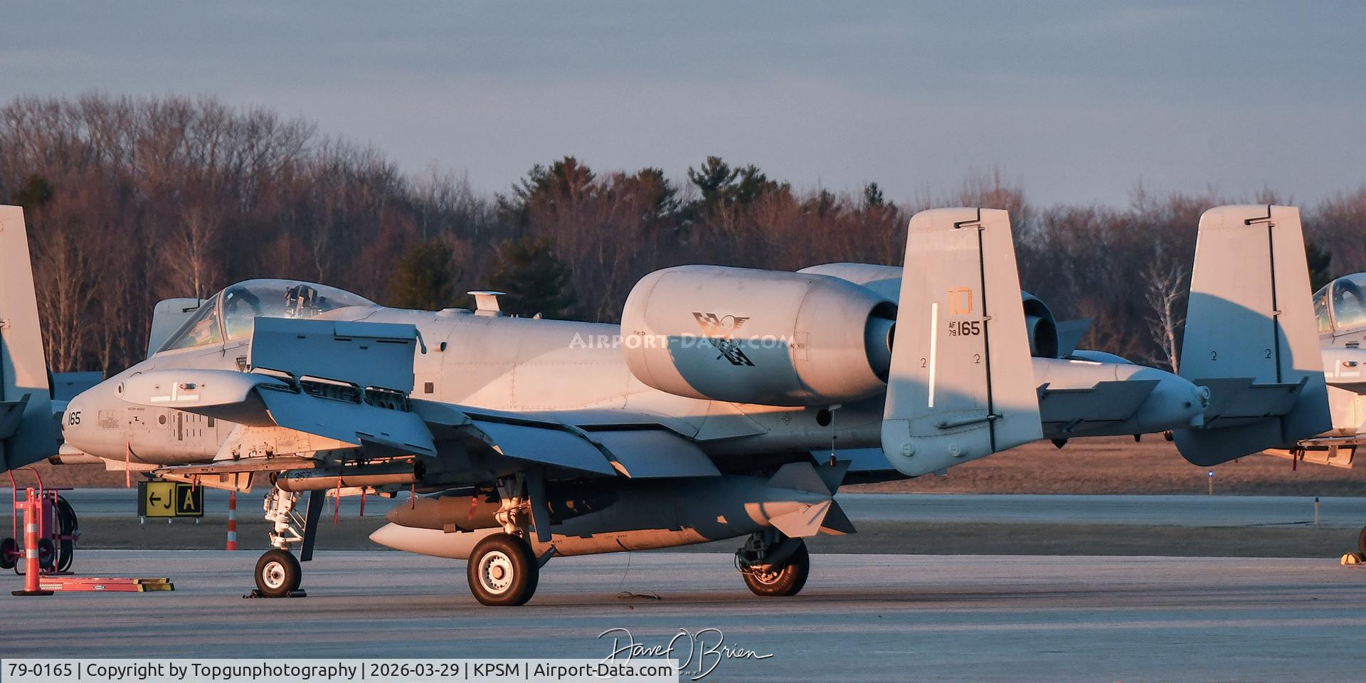 79-0165, 1980 Fairchild A-10C C/N A10-0429, 190th FS	Gowen Field ANGB, ID