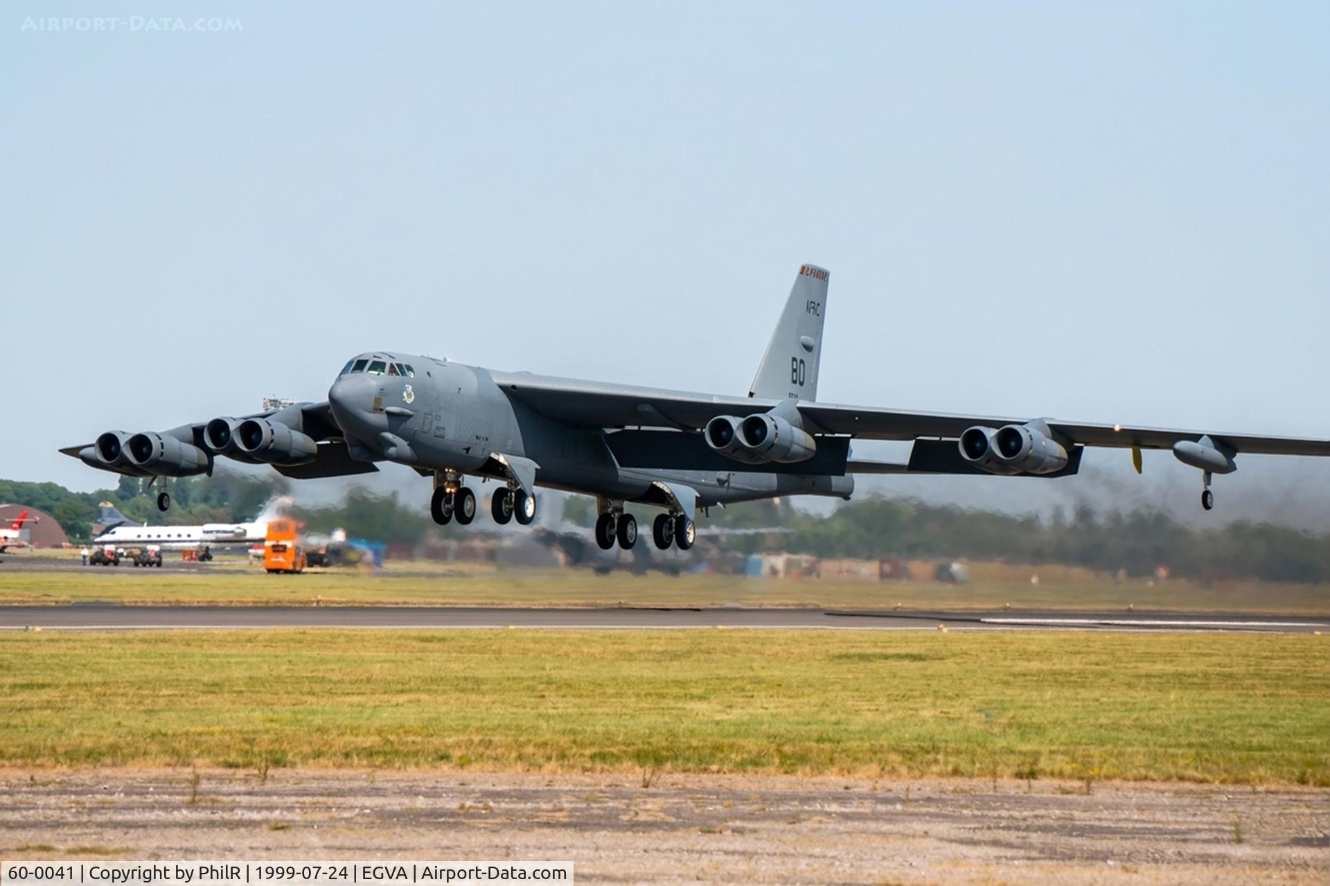 60-0041, 1960 Boeing B-52H Stratofortress C/N 464406, 60-0041 1960 Boeing B-52H USAF RIAT 