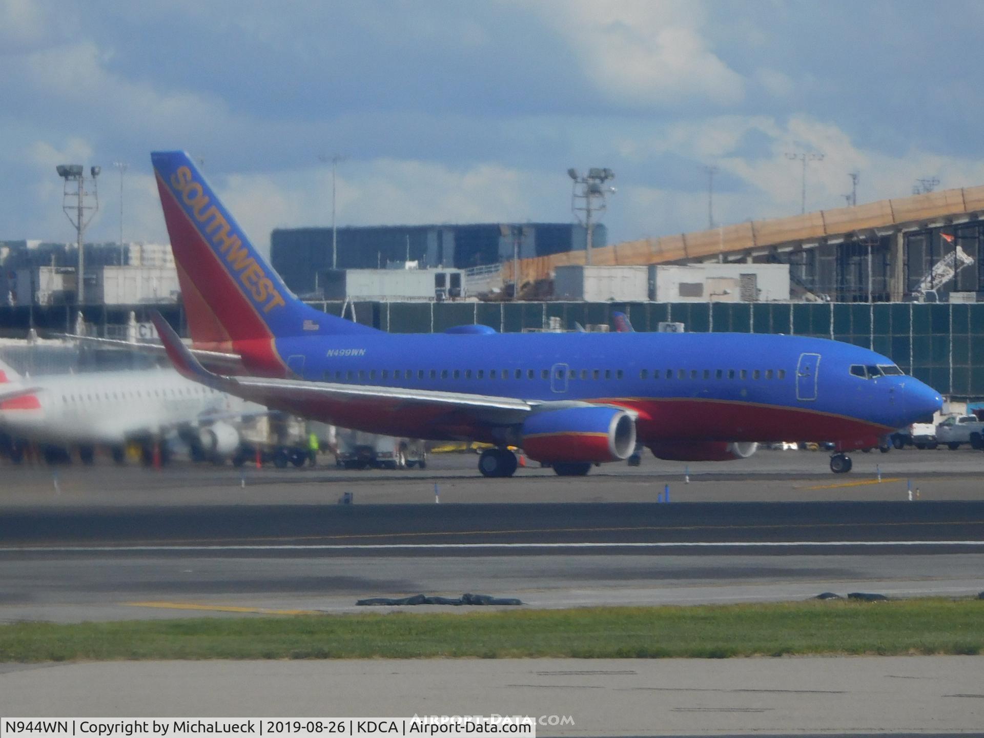N944WN, 2010 Boeing 737-7H4 C/N 36659, At Reagan National