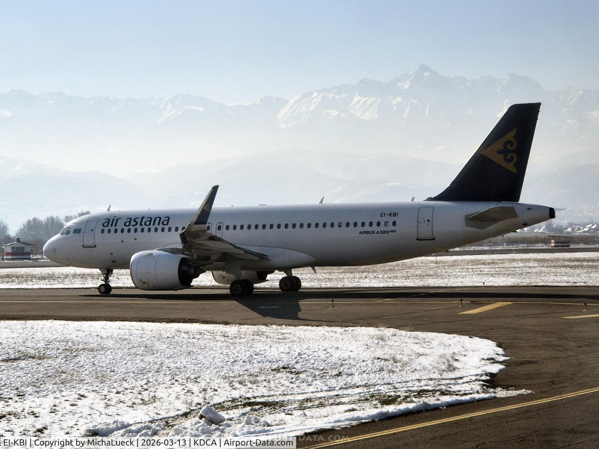 EI-KBI, 2019 Airbus A320-271N C/N 8483, At Almaty